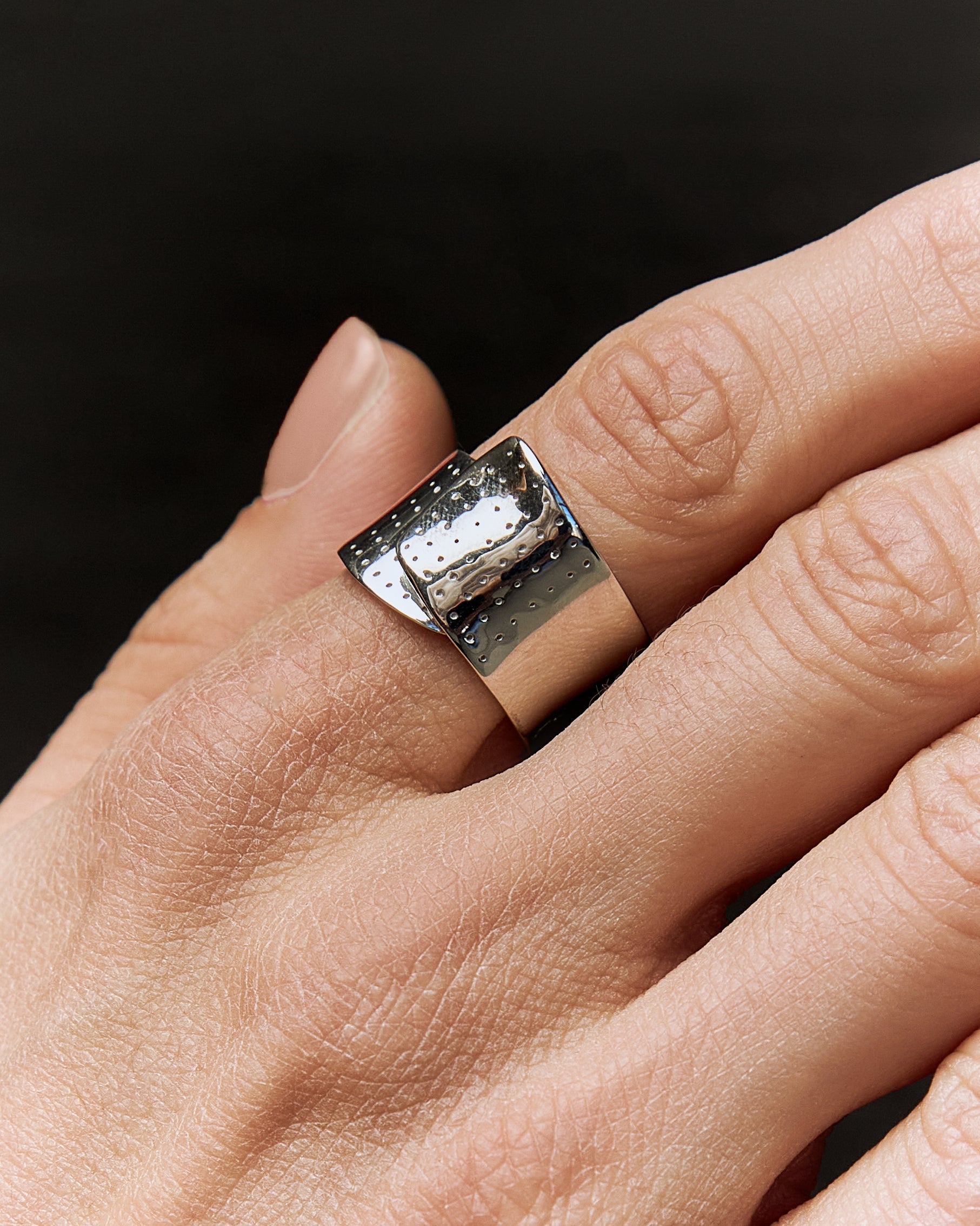 RING "SAVE ME" / SILVER
