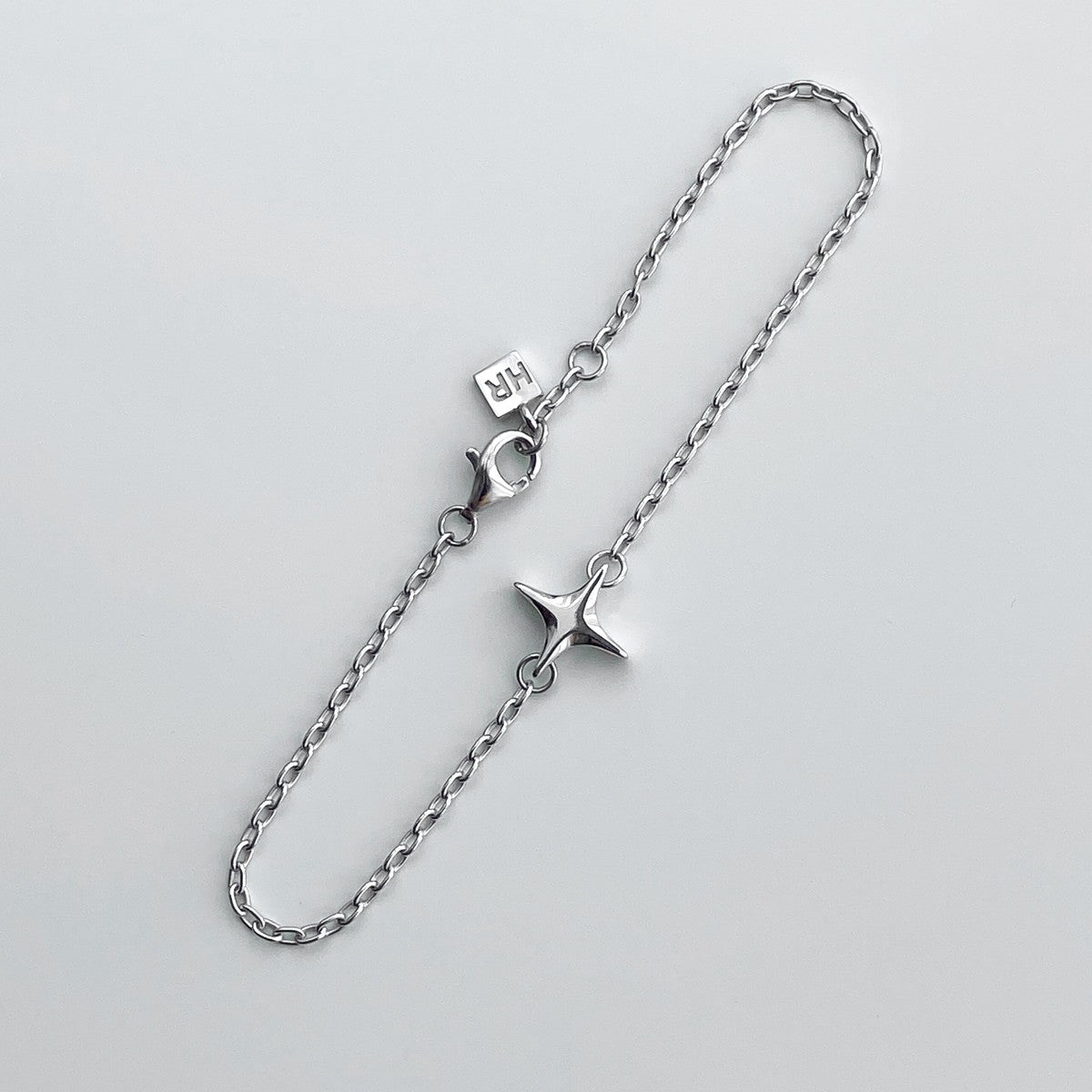 CHAIN BRACELET "ALIEN STAR" | SILVER
