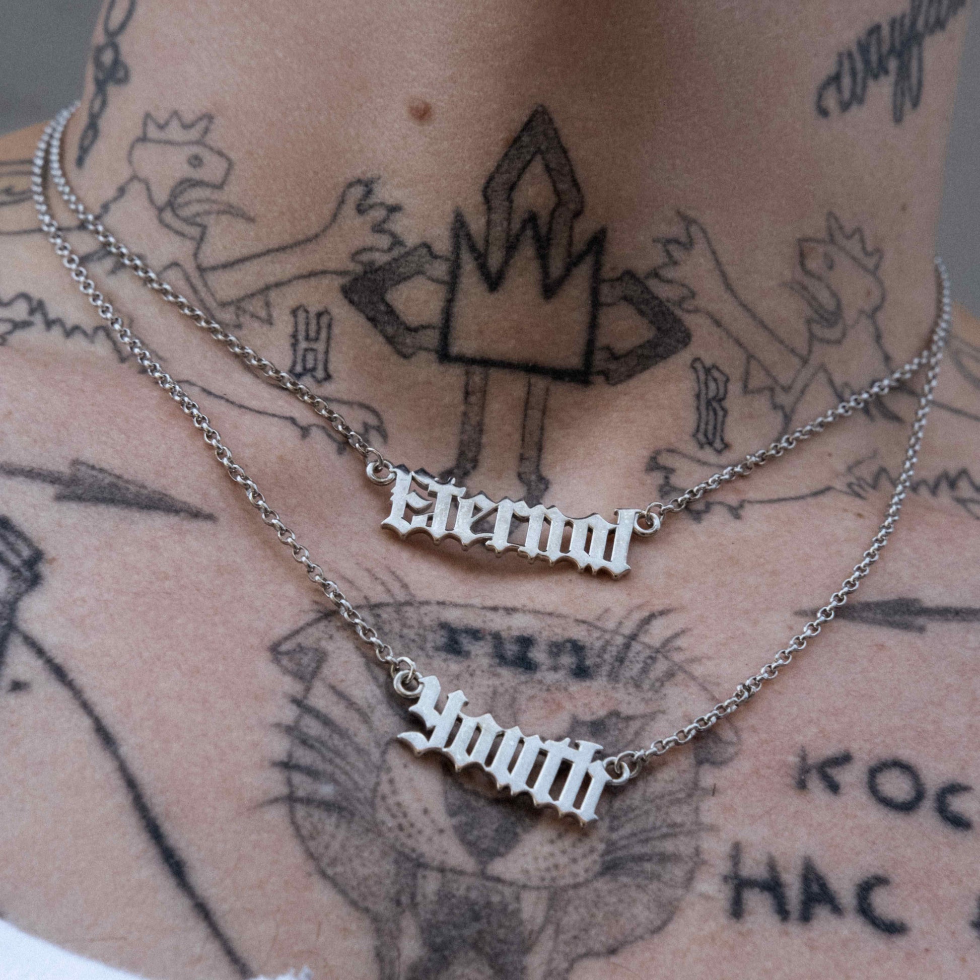 NECKLACE "ETERNAL"/ SILVER