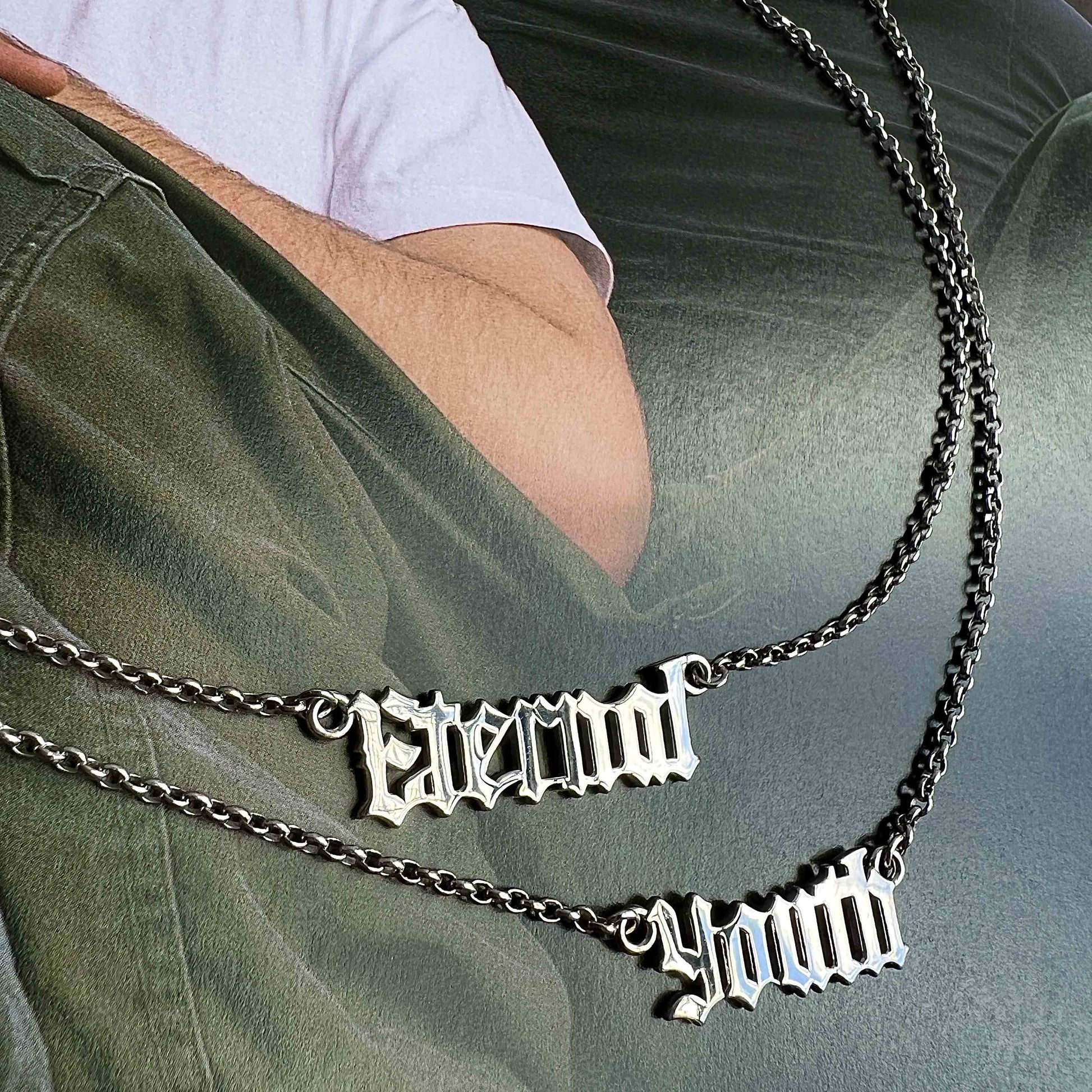 NECKLACE "ETERNAL"/ SILVER
