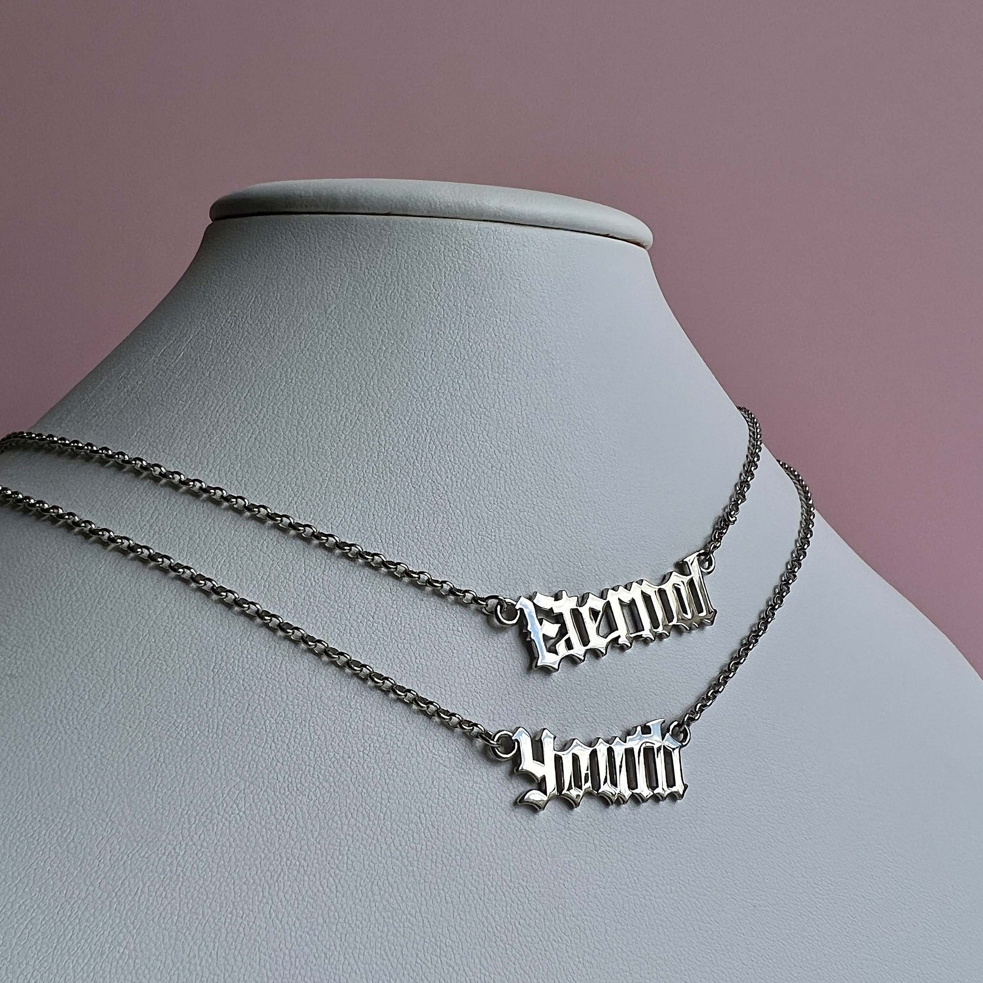 NECKLACE "ETERNAL"/ SILVER