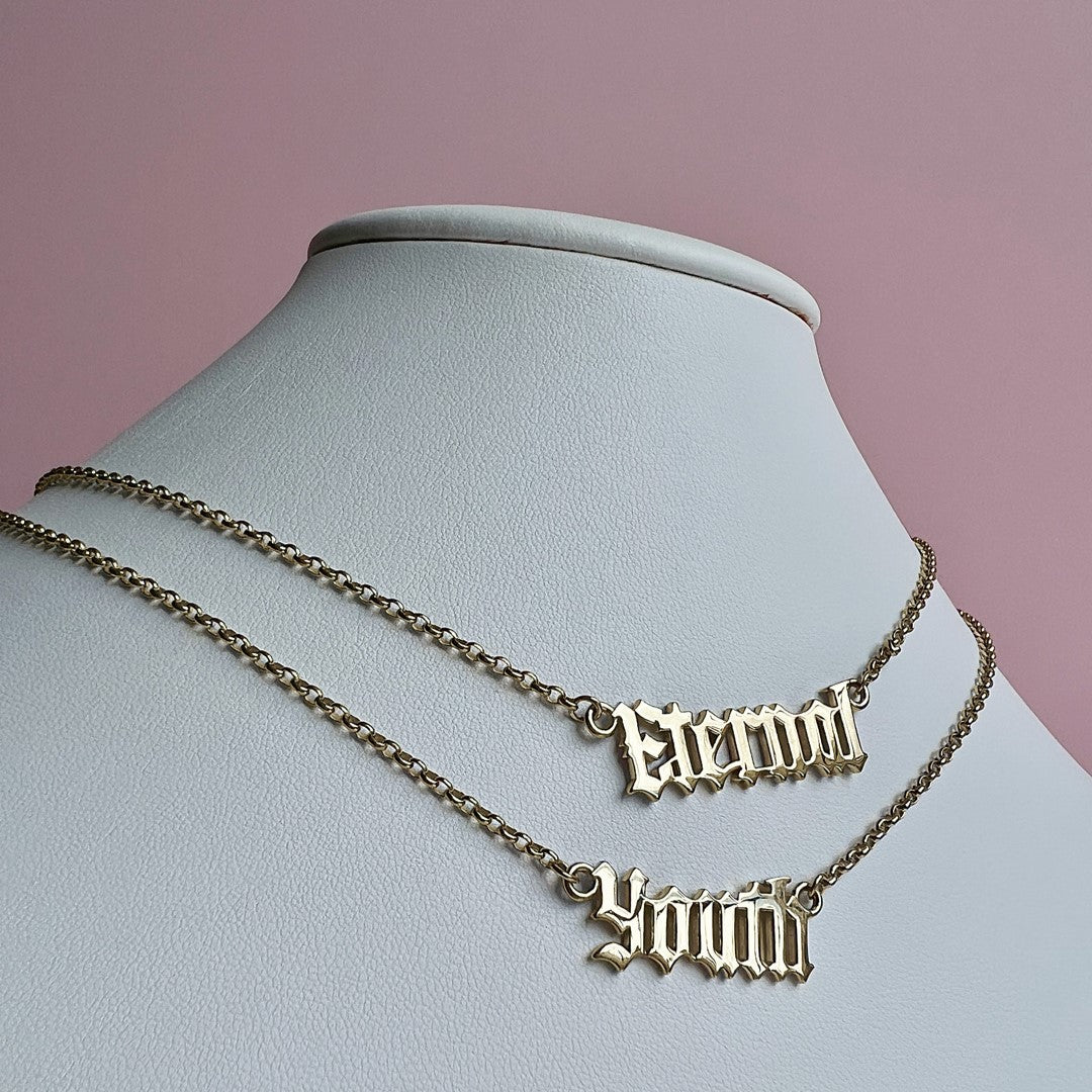 NECKLACE "YOUTH"/ GOLD