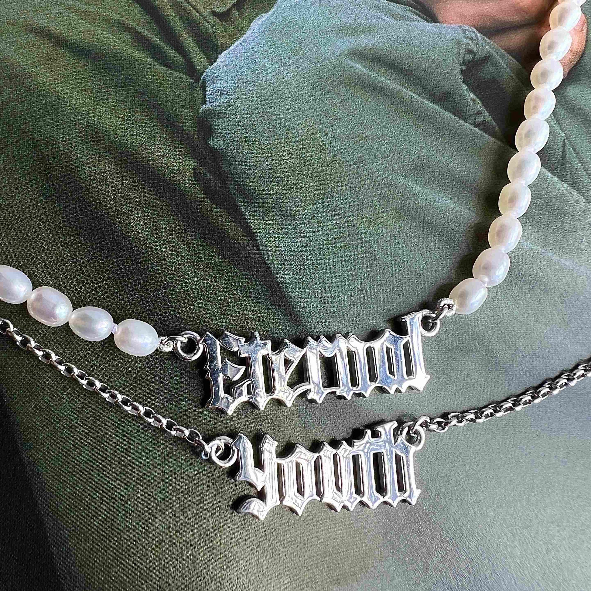 NECKLACE "YOUTH"/ SILVER