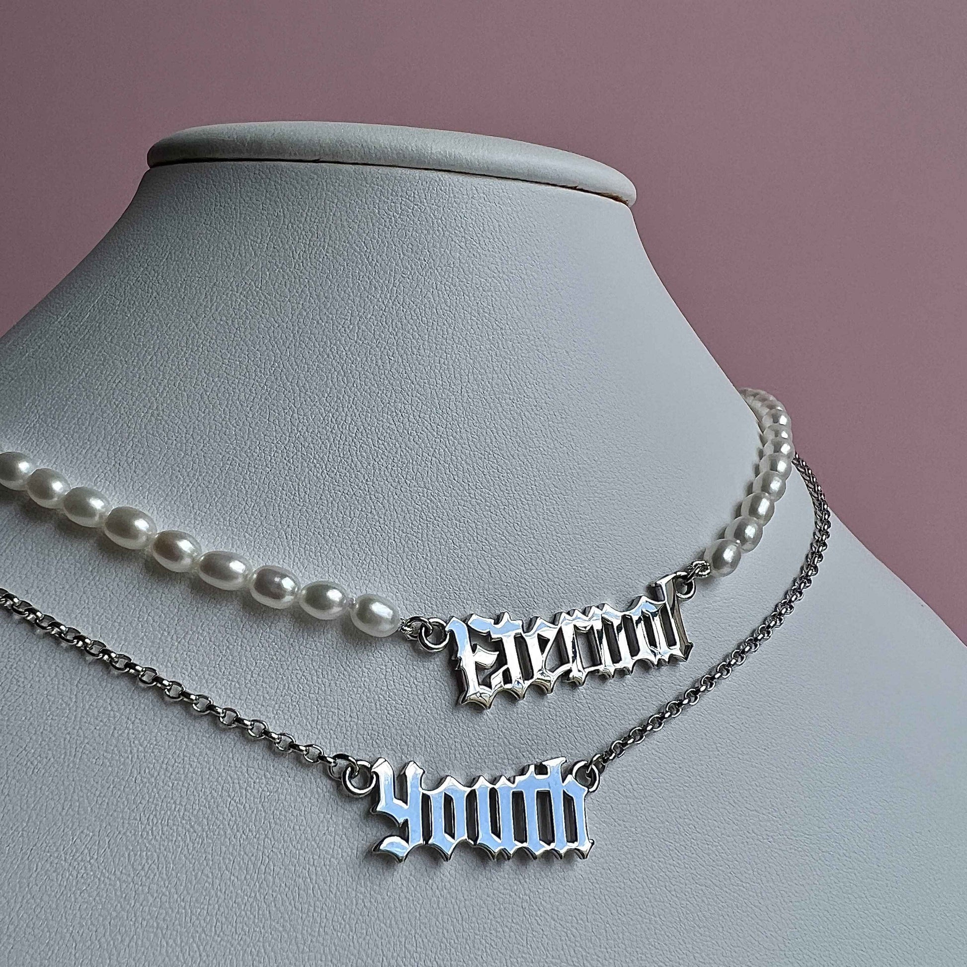 NECKLACE "YOUTH"/ SILVER