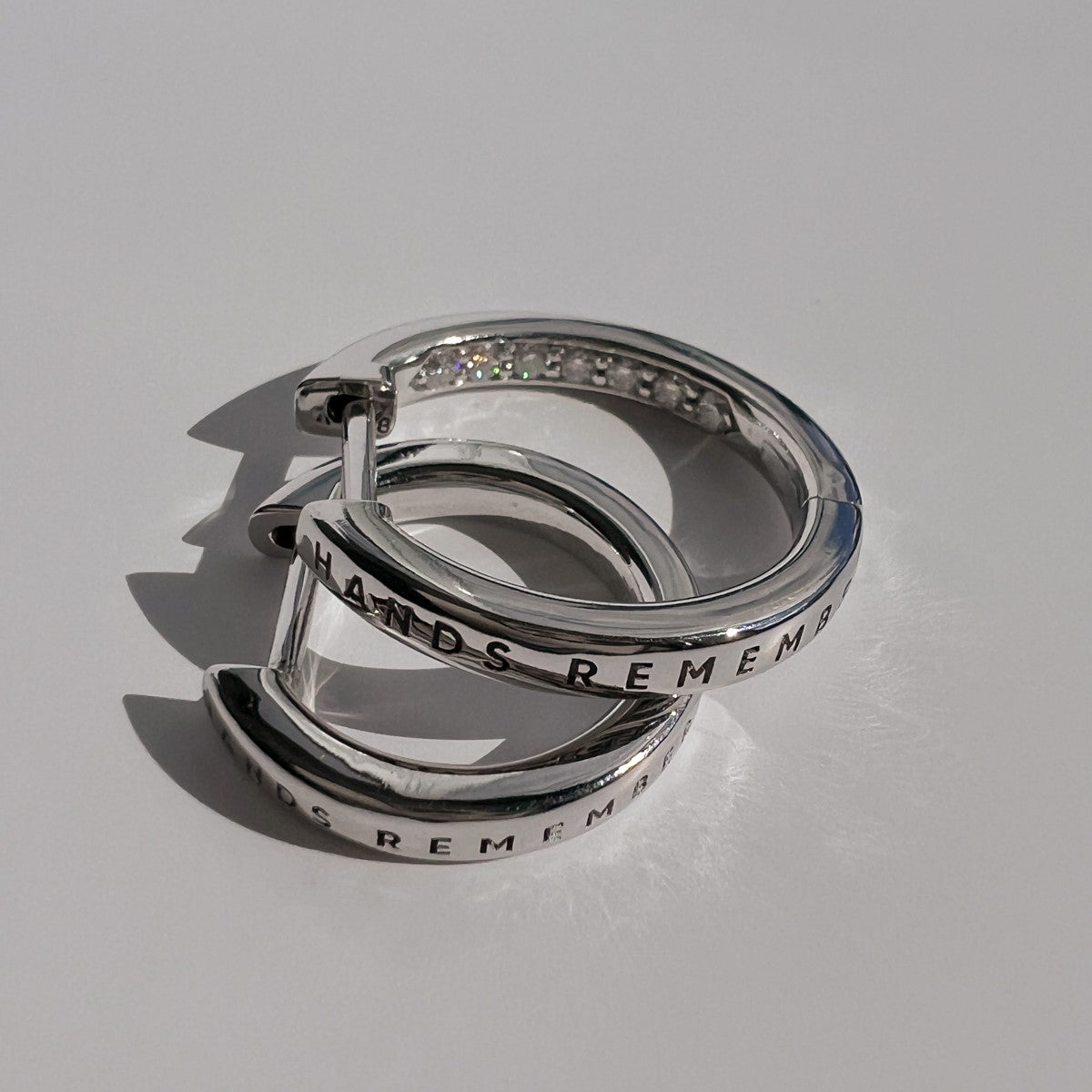 Hands Remember Compare Mini Hoop And Hoop Earrings Memories