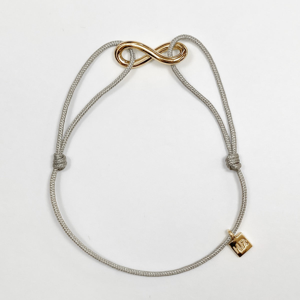 CORD BRACELET "INFINITY" | GOLD