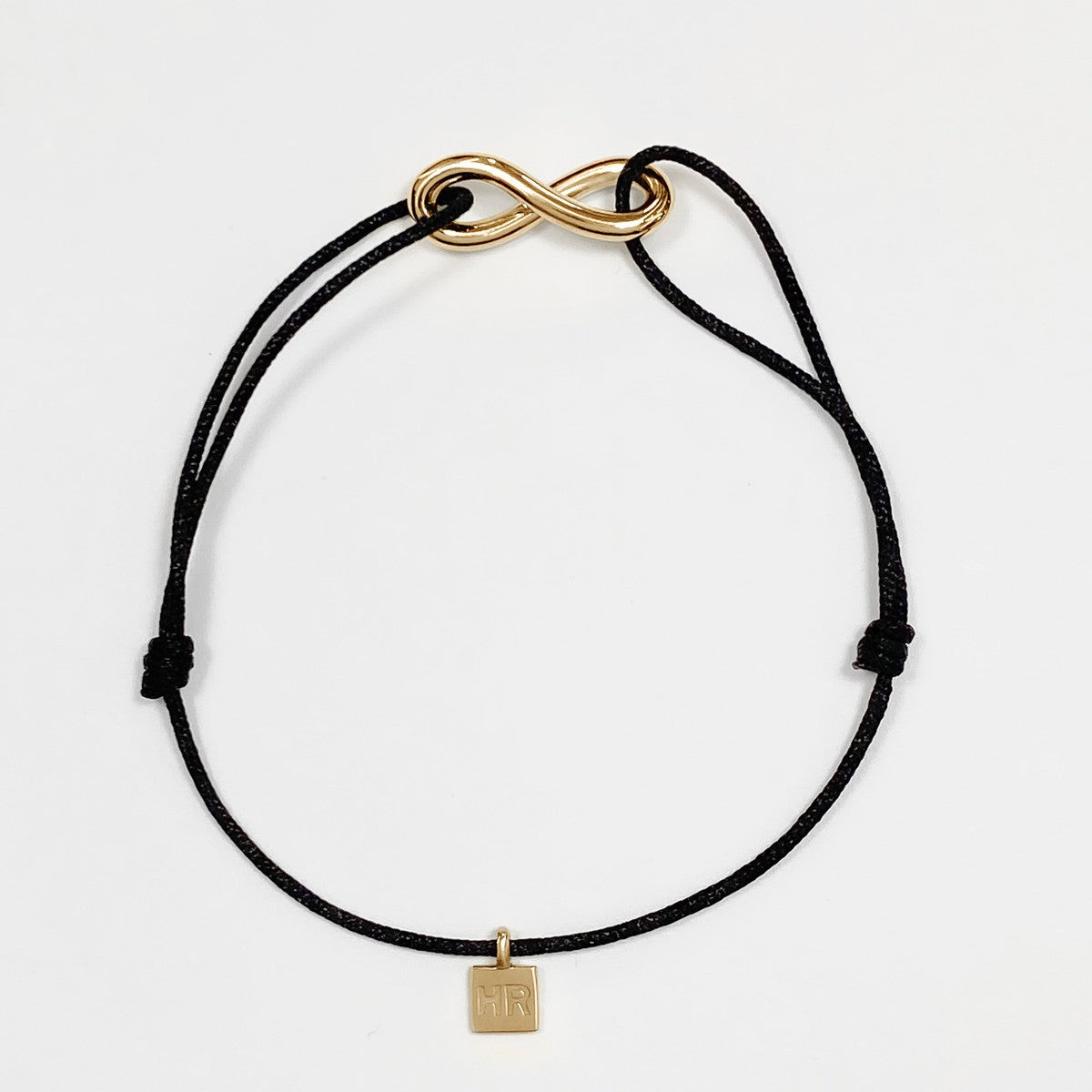 CORD BRACELET "INFINITY" | GOLD