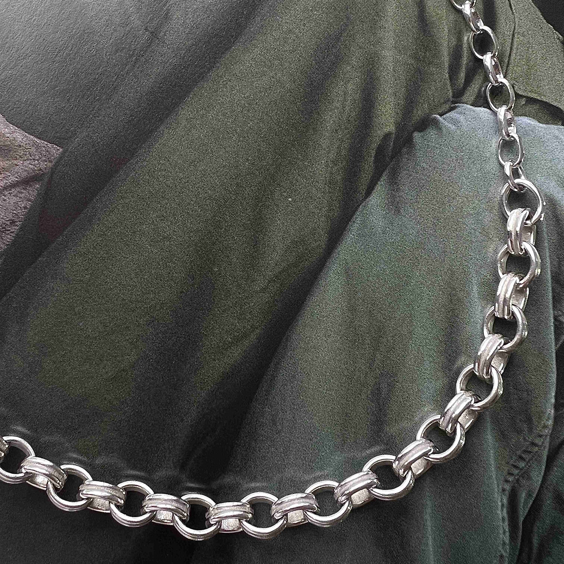 DOUBLE "O" CHAIN / SILVER