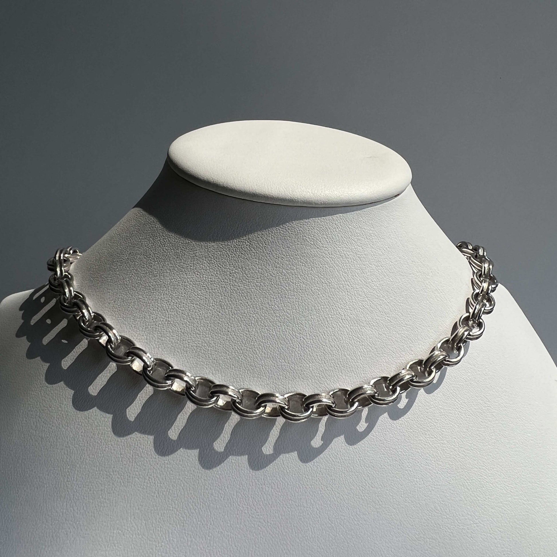 DOUBLE "O" CHAIN / SILVER