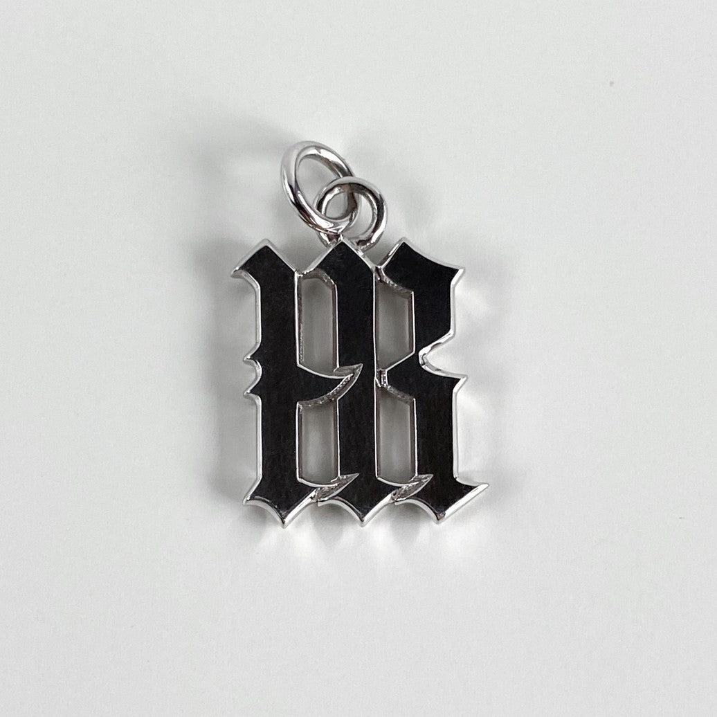 PENDANT "GOTHIC LOGO" / SILVER