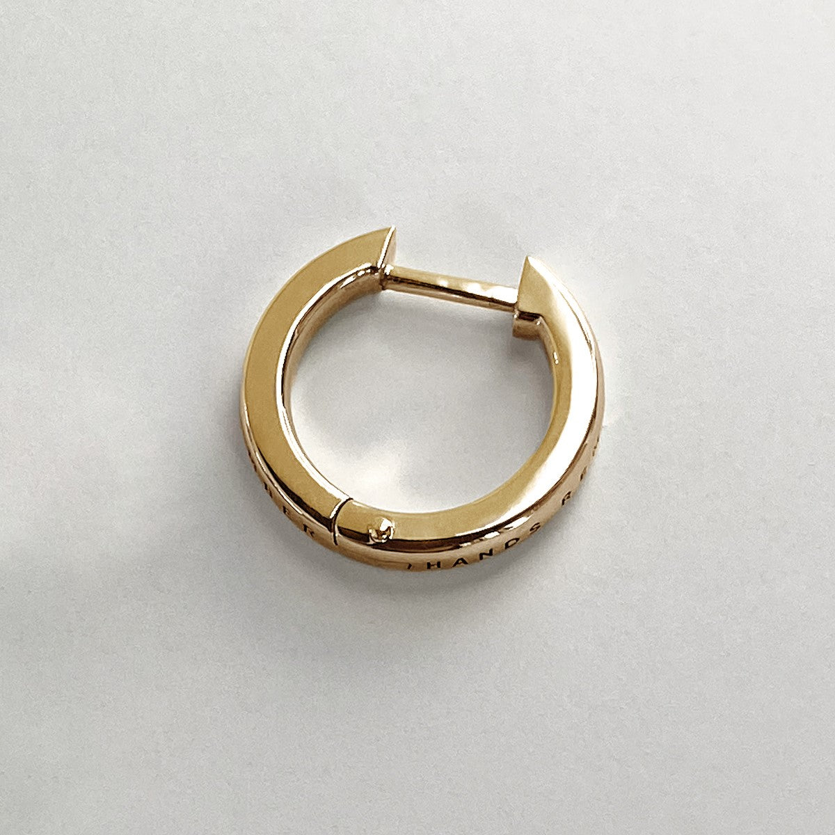 HOOP EARRING "MEMORIES" MINI | GOLD