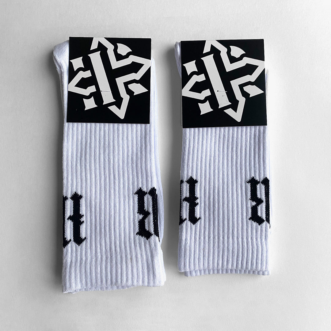 WOMEN'S SOCKS / WHITE