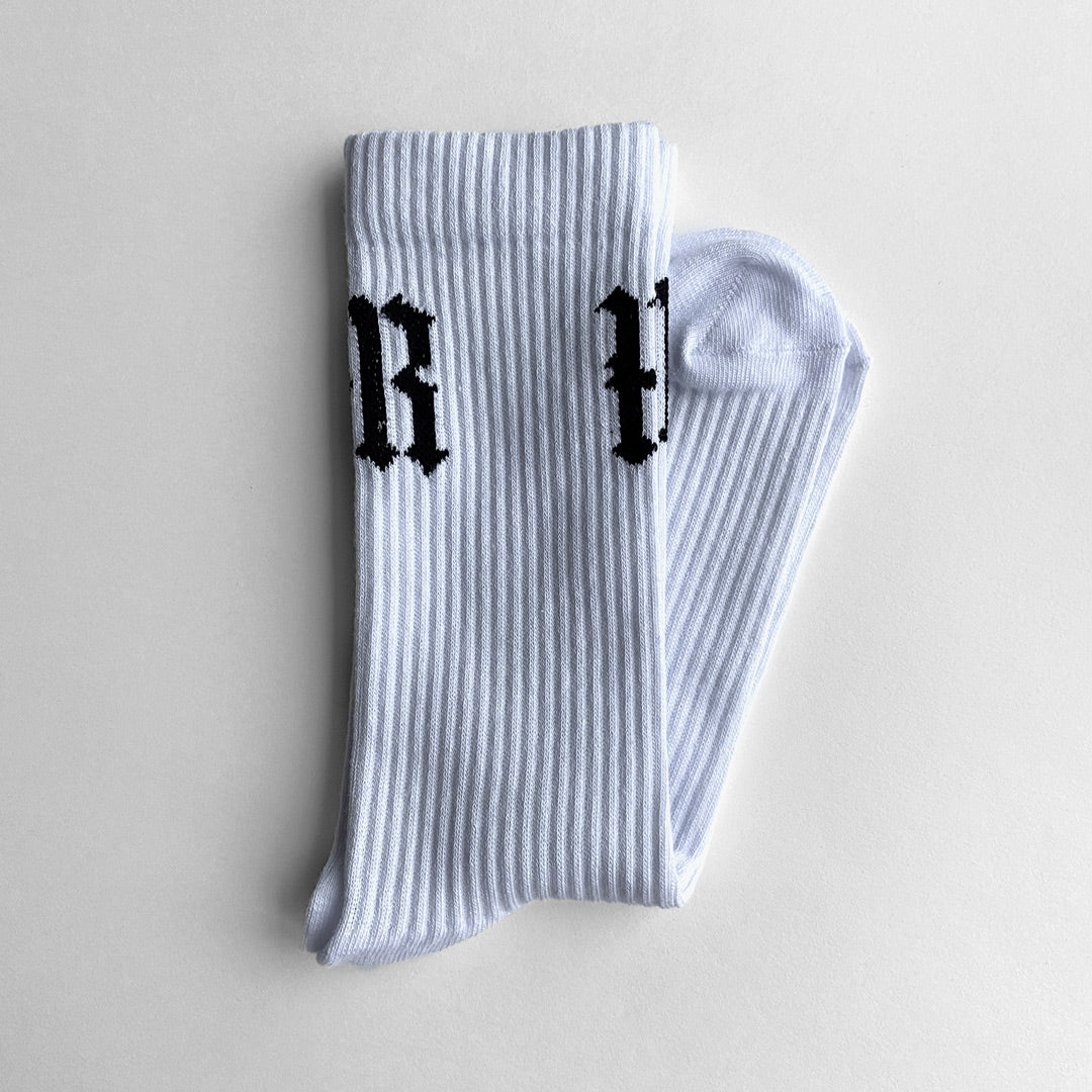 WOMEN'S SOCKS / WHITE