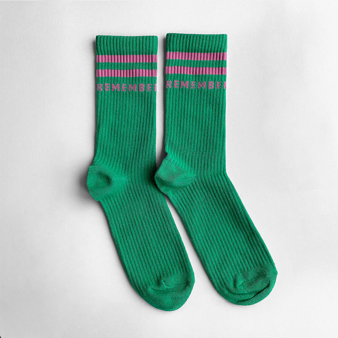 WOMEN'S SOCKS / GREEN