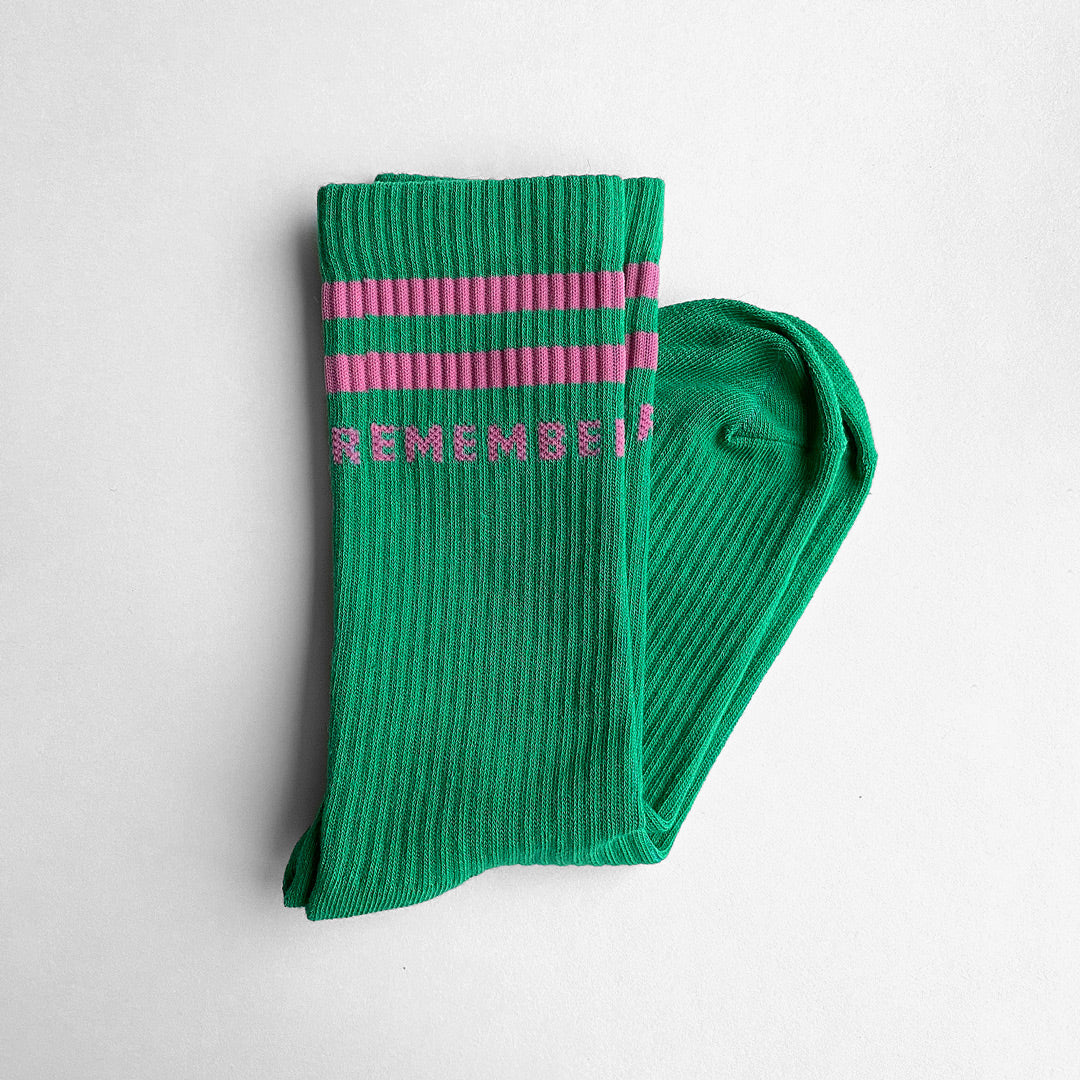 WOMEN'S SOCKS / GREEN