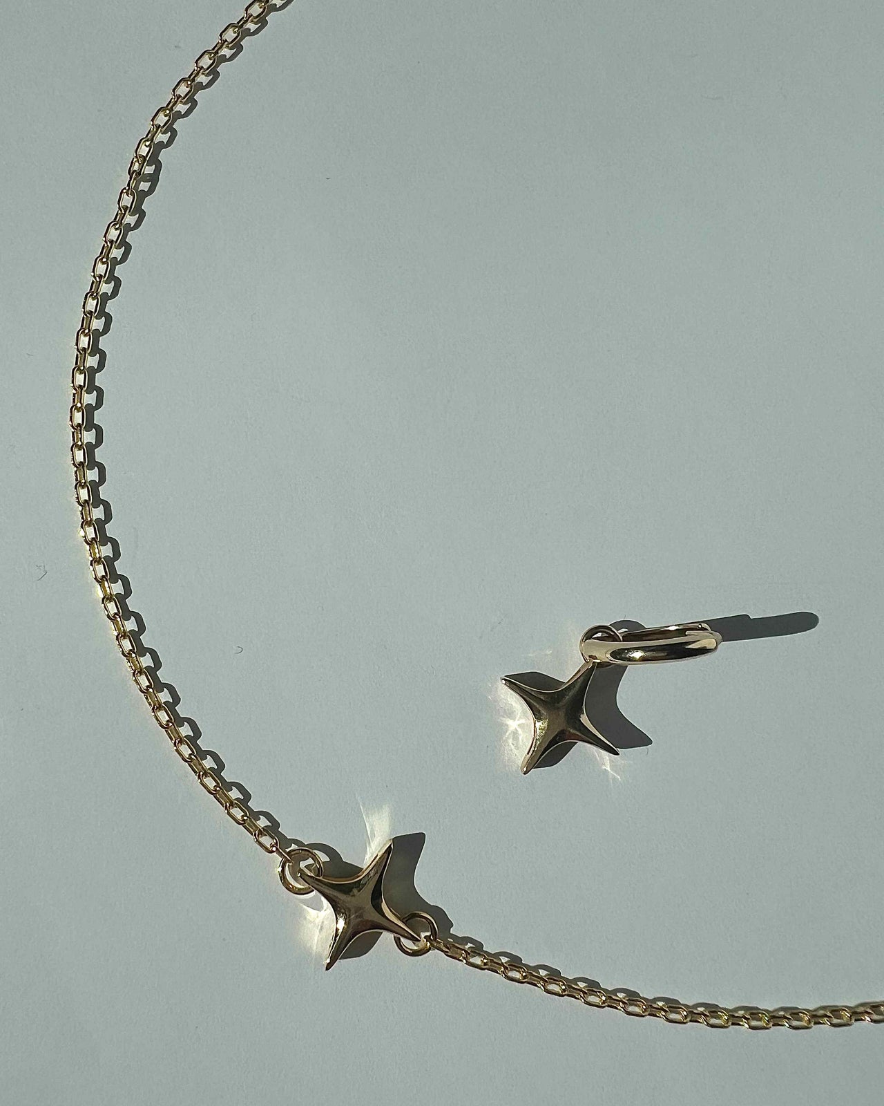 NECKLACE "ALIEN STAR" | GOLD
