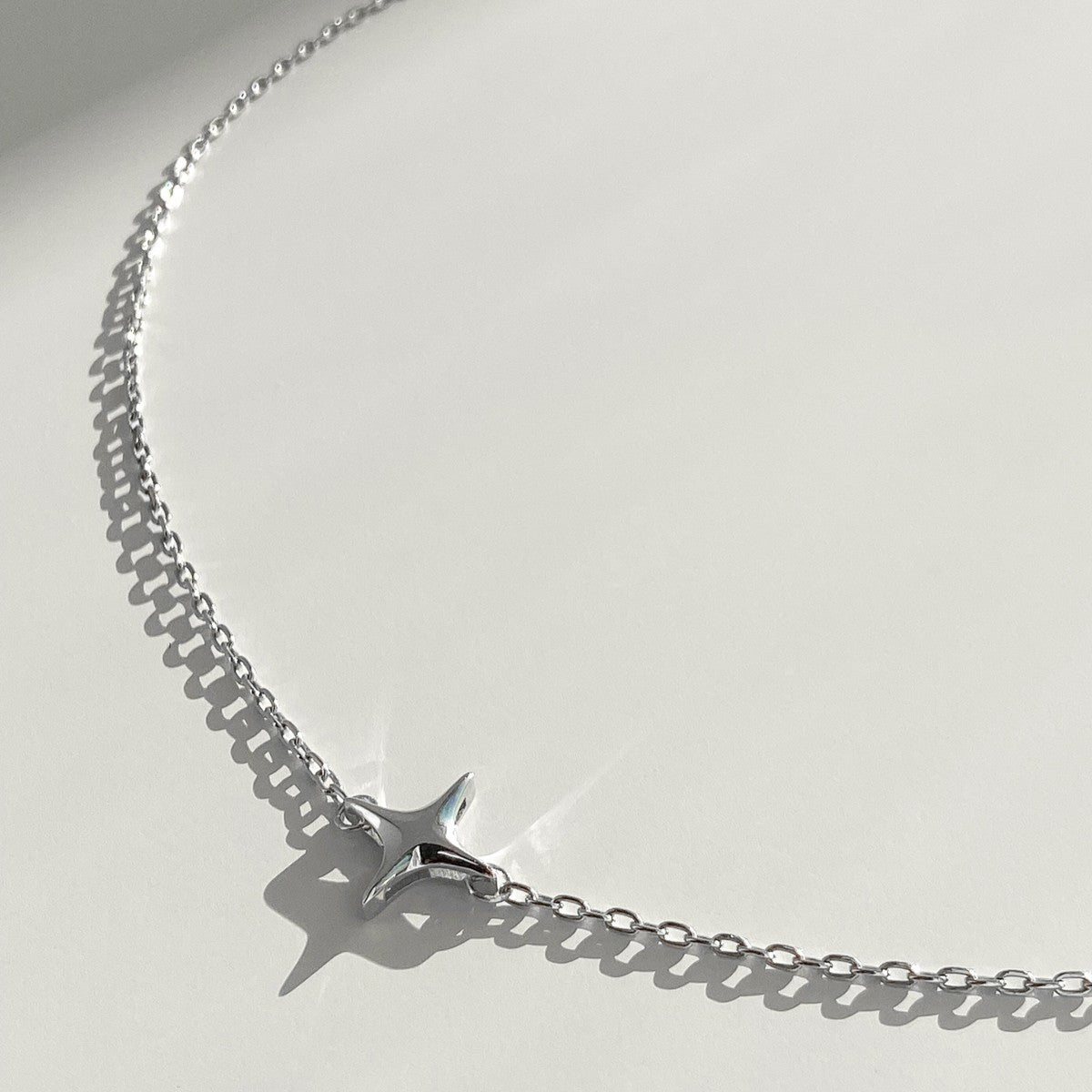 NECKLACE "ALIEN STAR" | SILVER