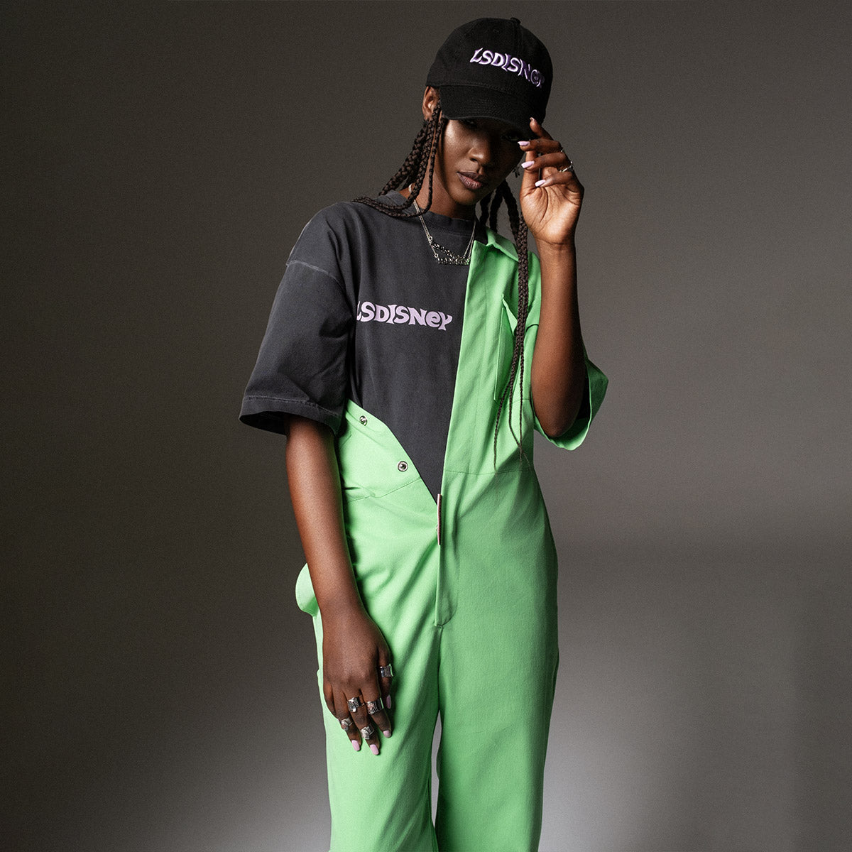 OVERRALS GREEN | REMEMBER MY BAD ASS