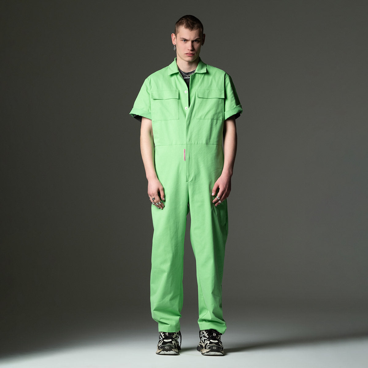 OVERRALS GREEN | REMEMBER MY BAD ASS