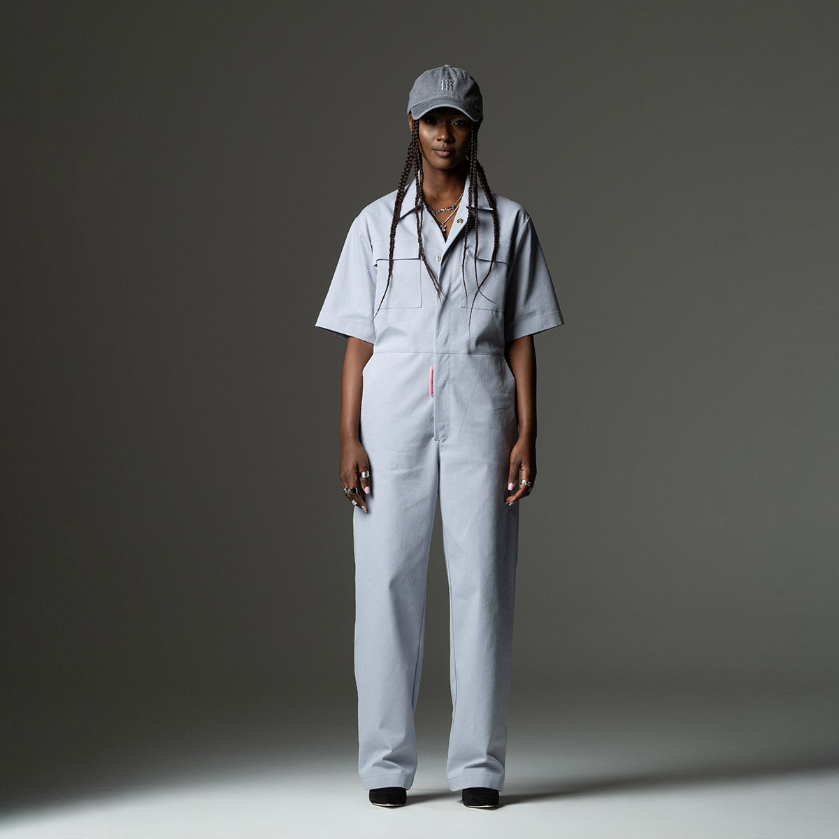 OVERALLS GREY | PIG IN A POKE BADASS IN A ROBE