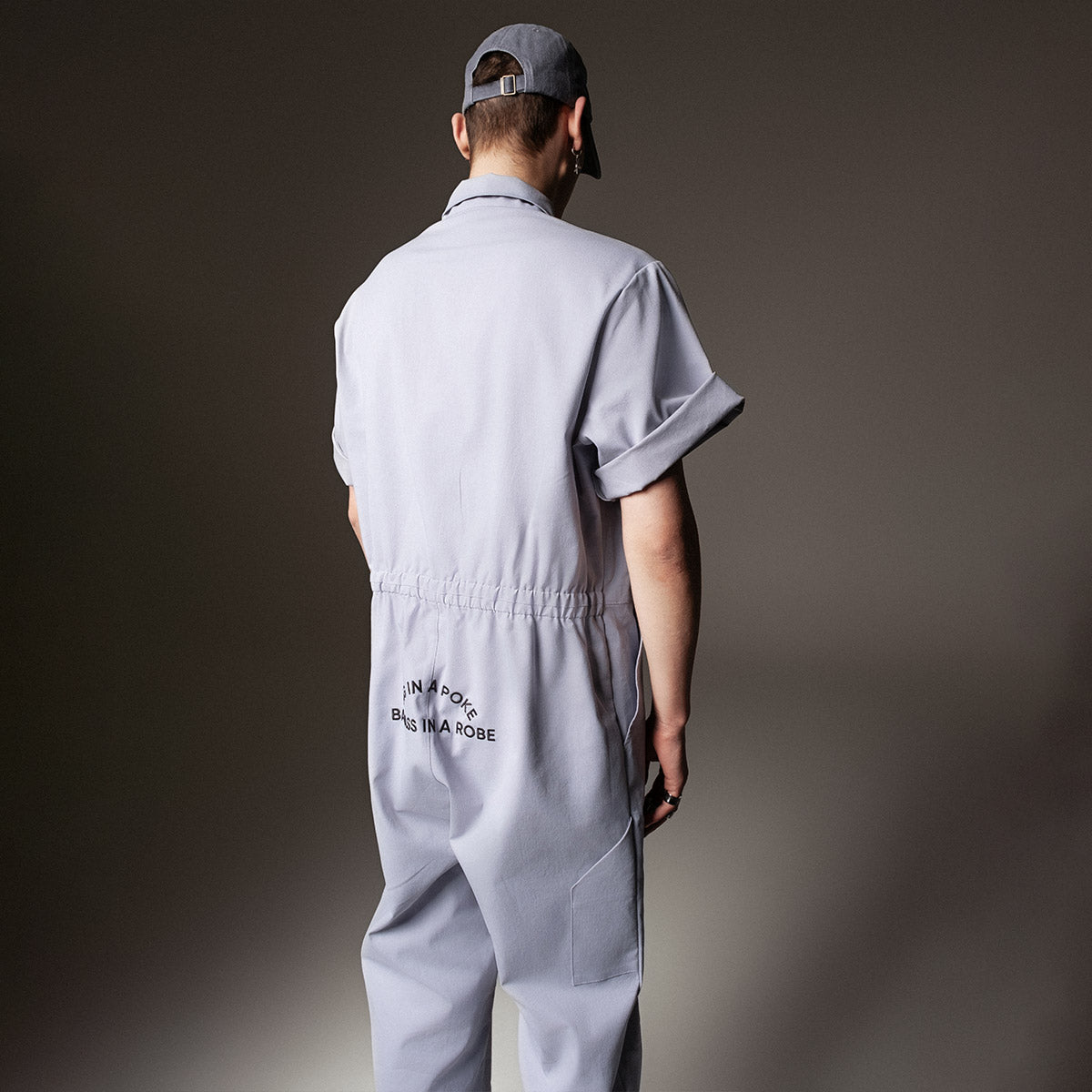 OVERALLS GREY | PIG IN A POKE BADASS IN A ROBE