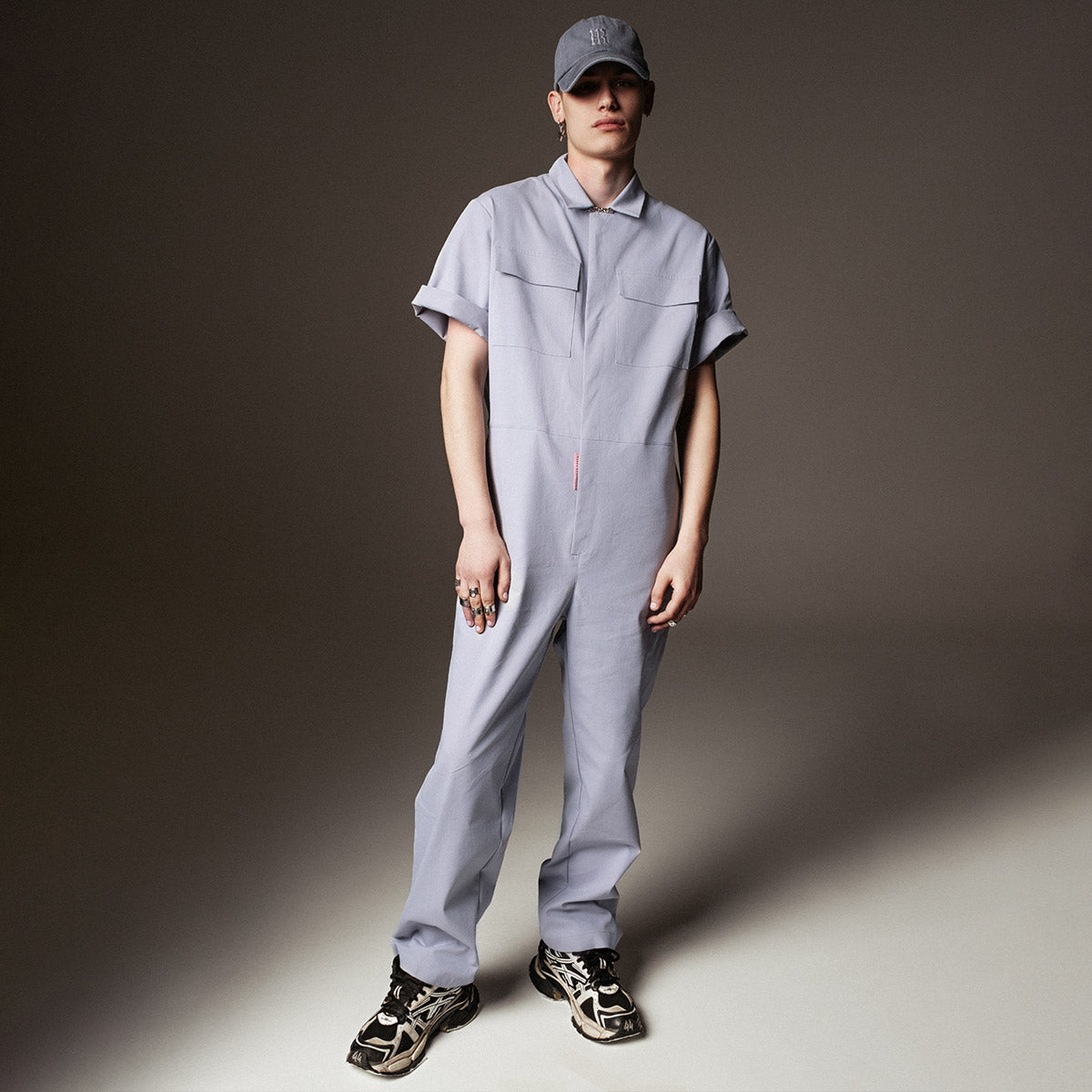 OVERALLS GREY | PIG IN A POKE BADASS IN A ROBE