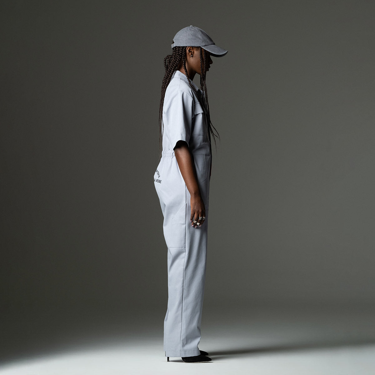 OVERALLS GREY | PIG IN A POKE BADASS IN A ROBE
