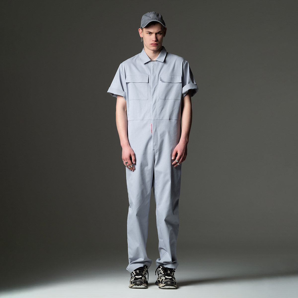 OVERALLS GREY | PIG IN A POKE BADASS IN A ROBE
