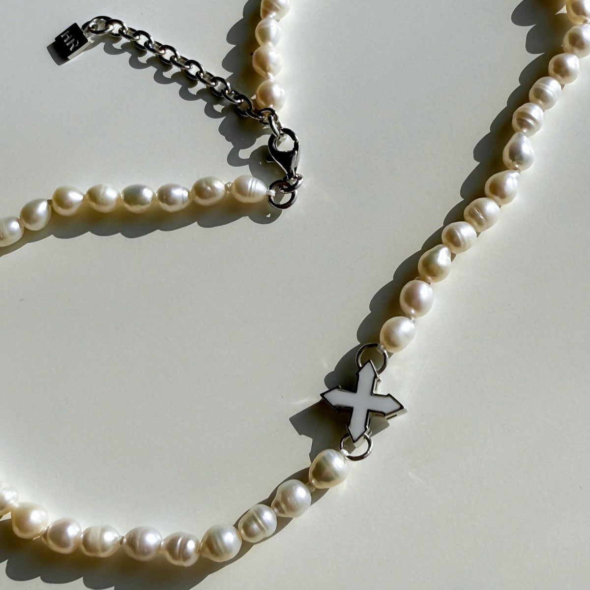 PEARL CHOKER "PURE" | SILVER