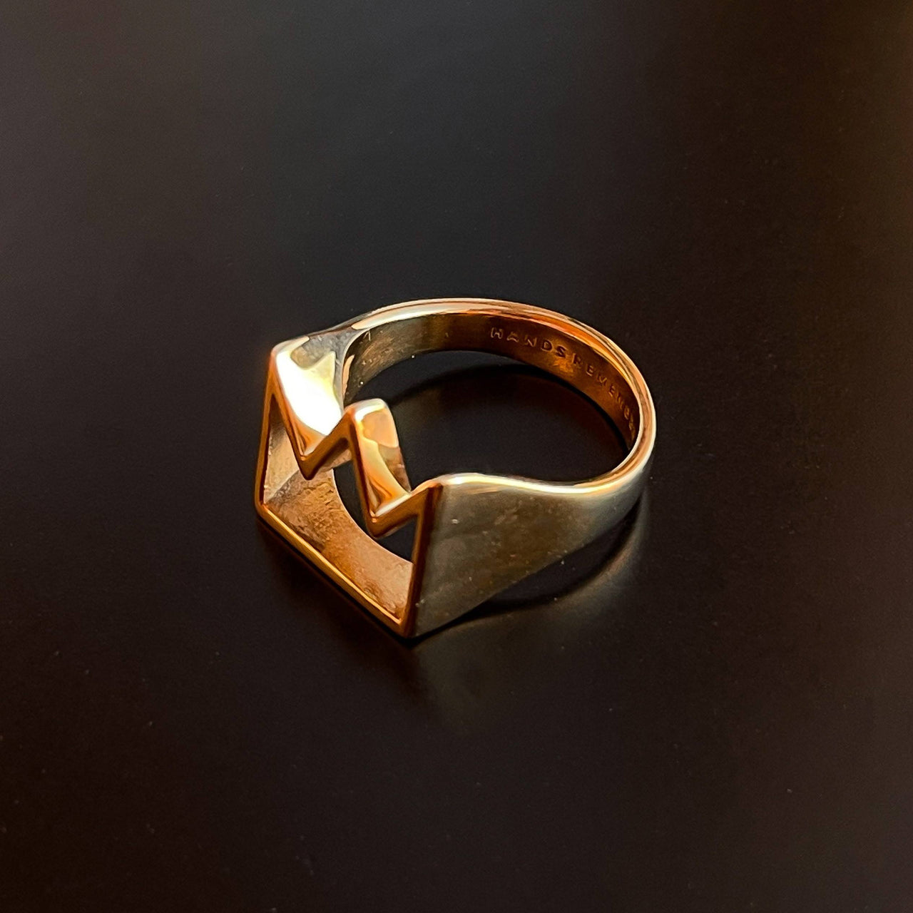 RING "CROWN" | GOLD