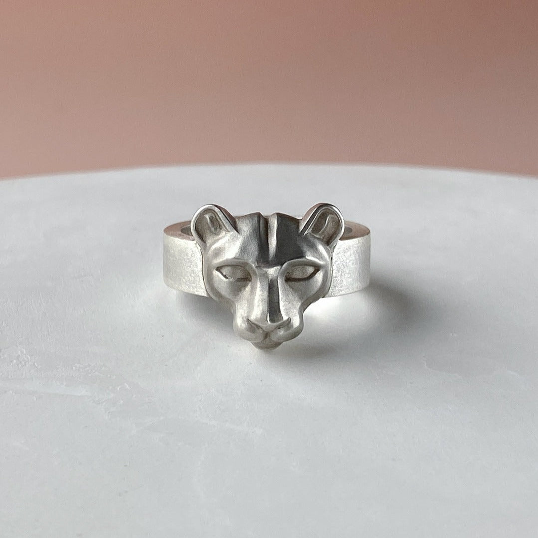 RING "PUMA" / SILVER