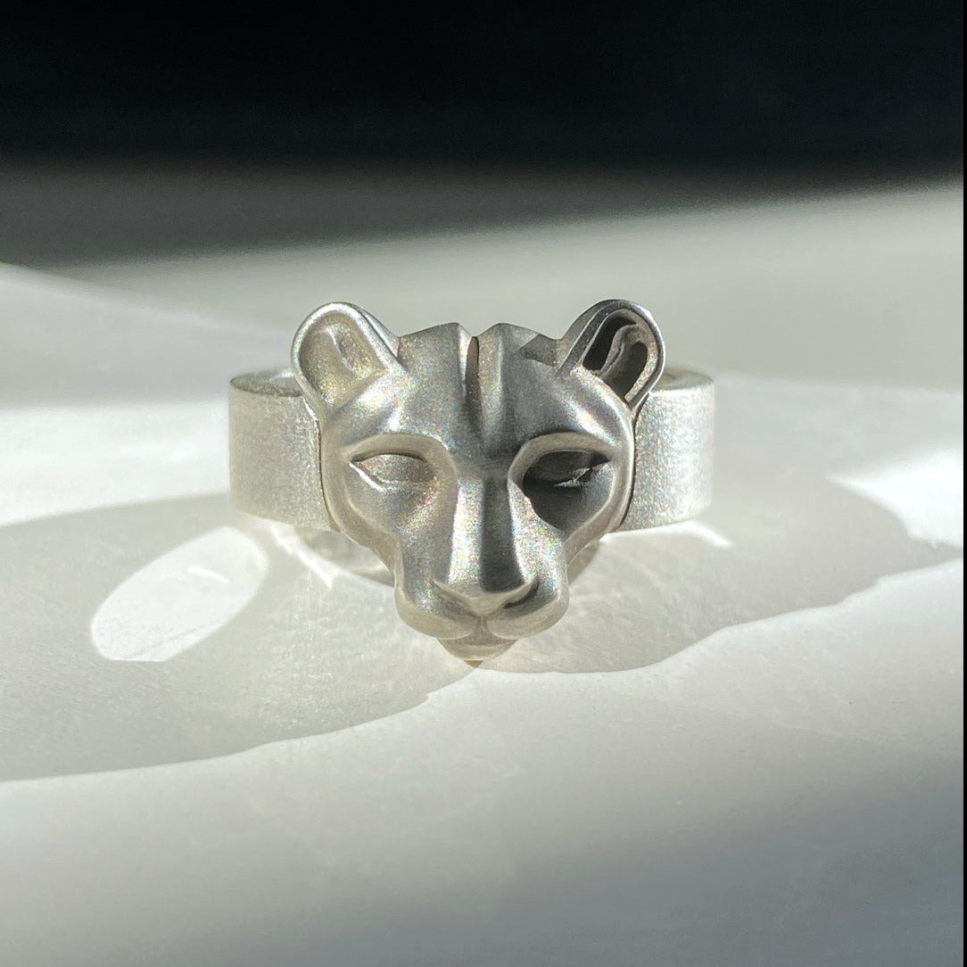 RING "PUMA" / SILVER