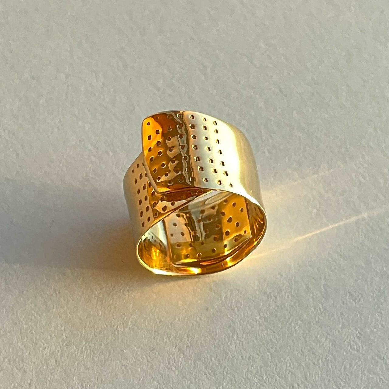 RING "SAVE ME" / SOLID GOLD