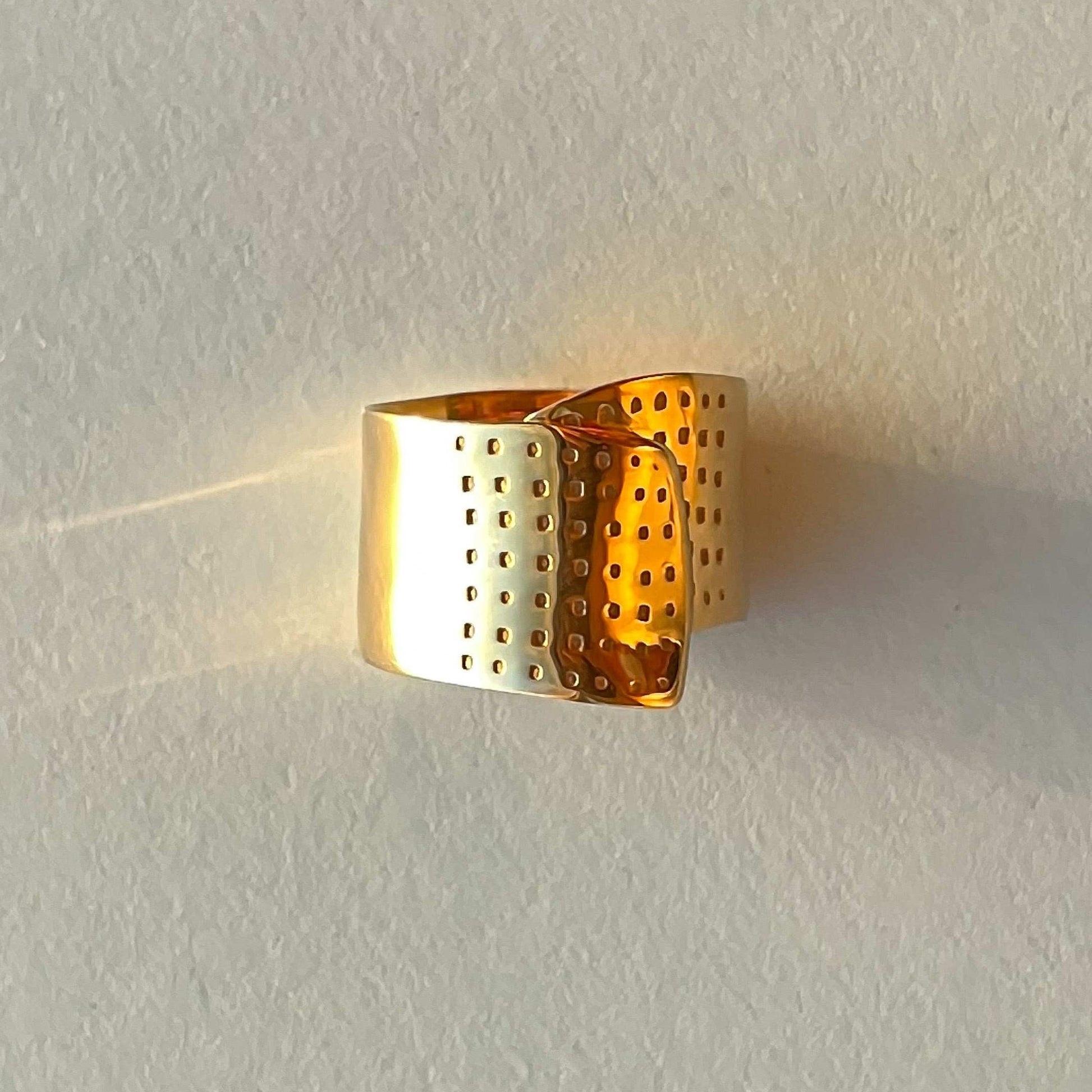 RING "SAVE ME" / SOLID GOLD
