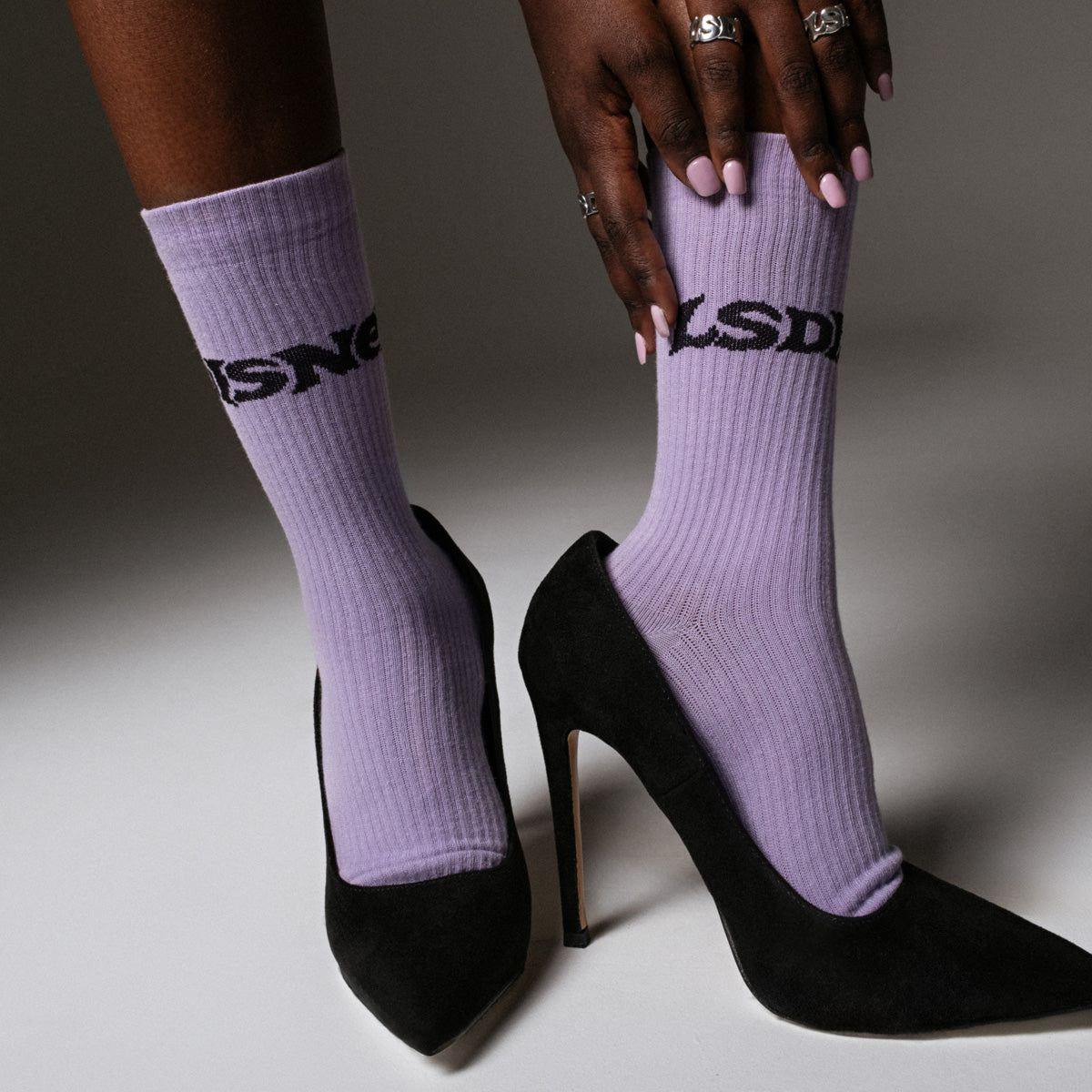 WOMEN'S SOCKS "LSDISNEY" | LILAC