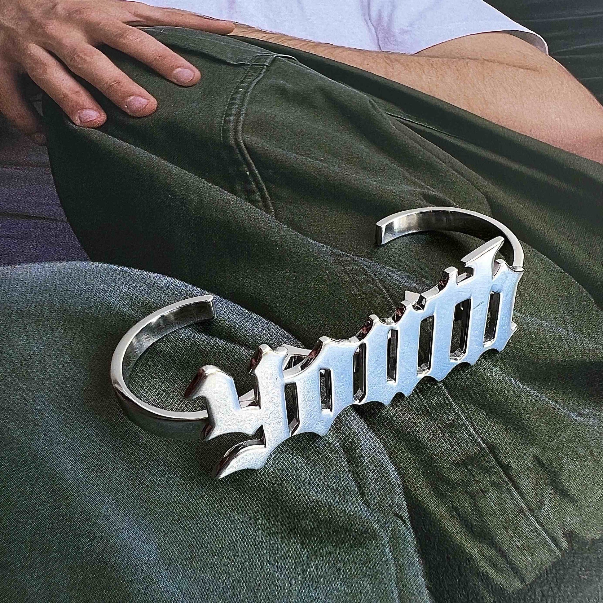 THREE FINGERS RING "YOUTH" / SILVER