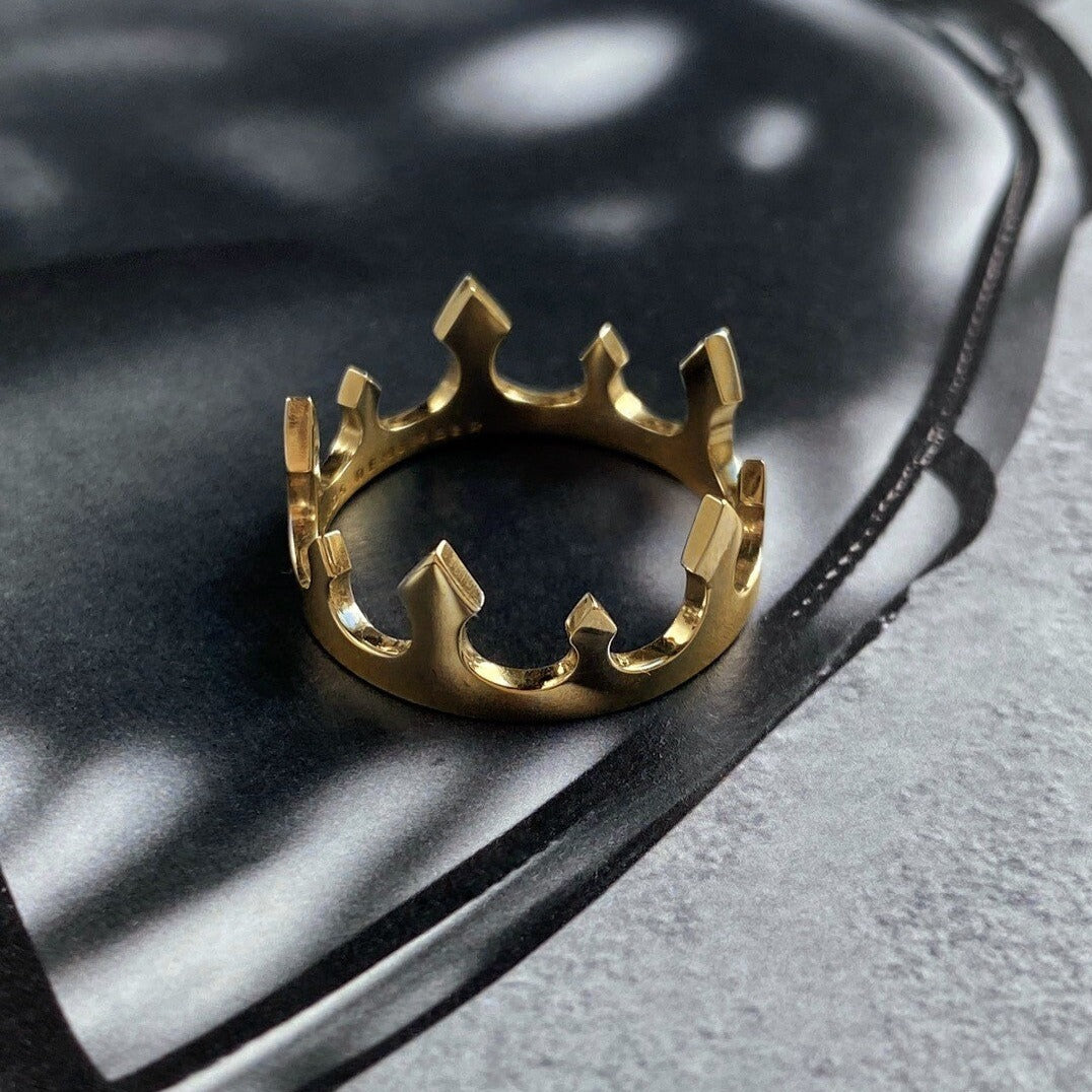 RING "KINGDOM" / SOLID GOLD