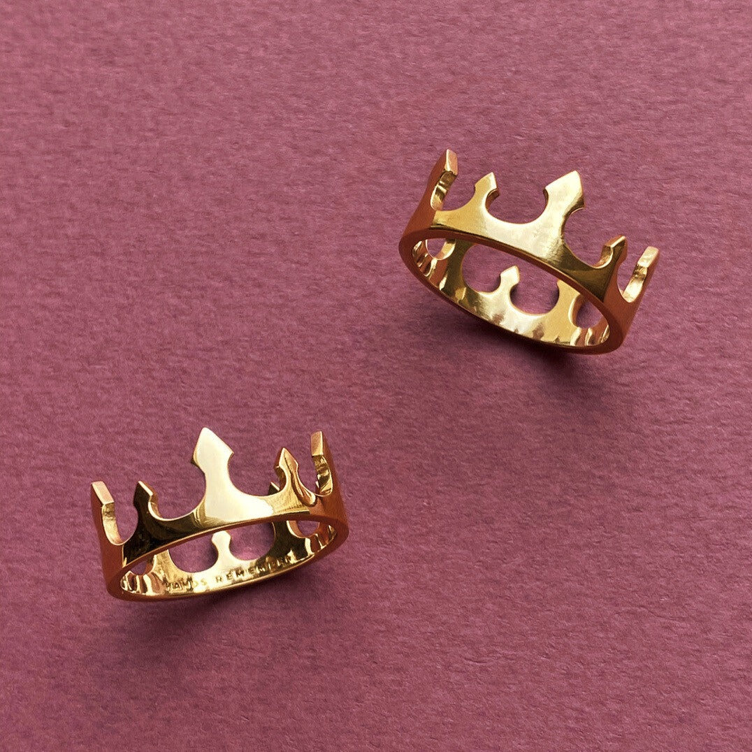 RING "KINGDOM" / SOLID GOLD