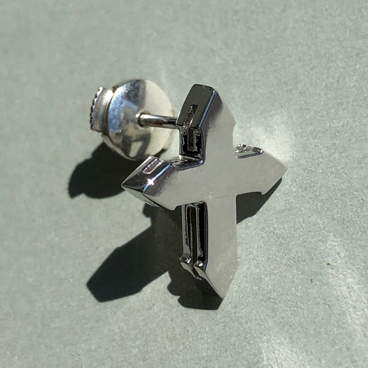 STUD "SPANISH CROSS" / SILVER