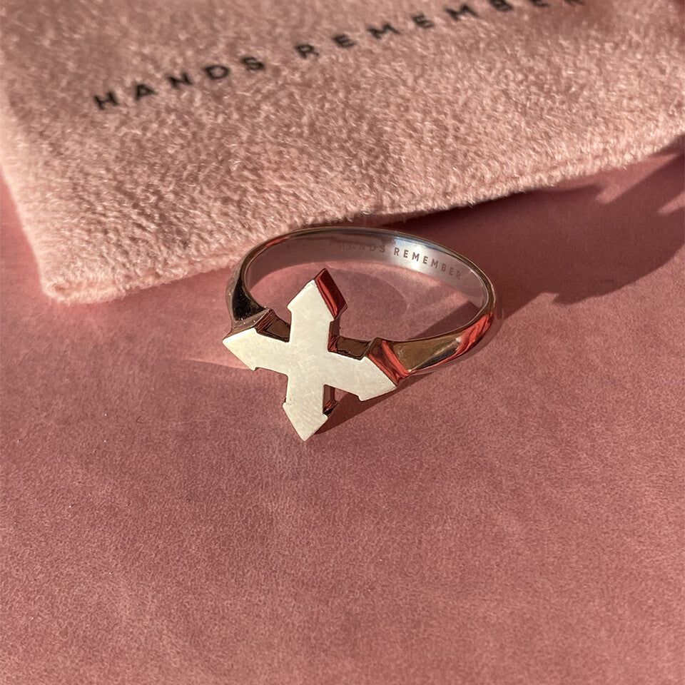 RING "STAR" / SOLID GOLD