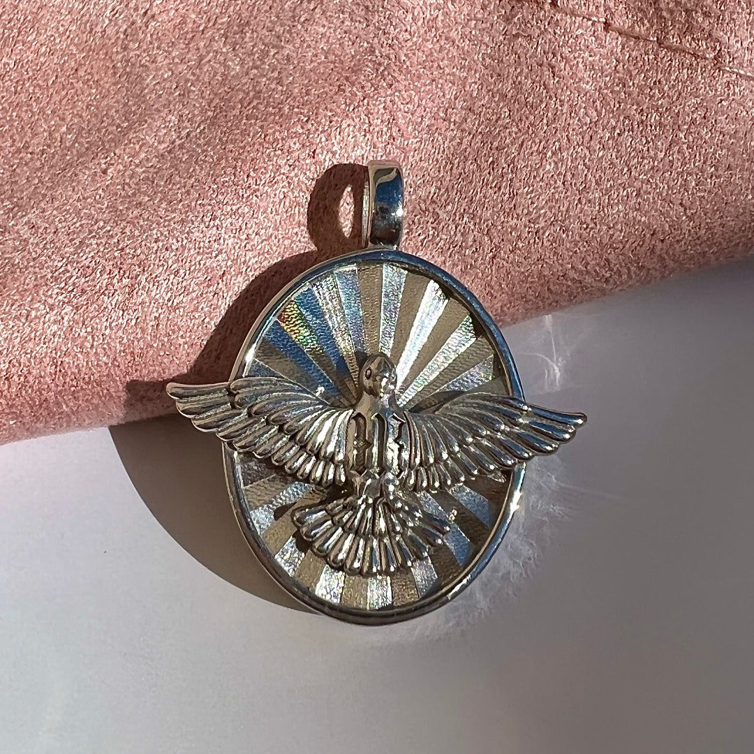 PENDANT "DOVE" / SILVER