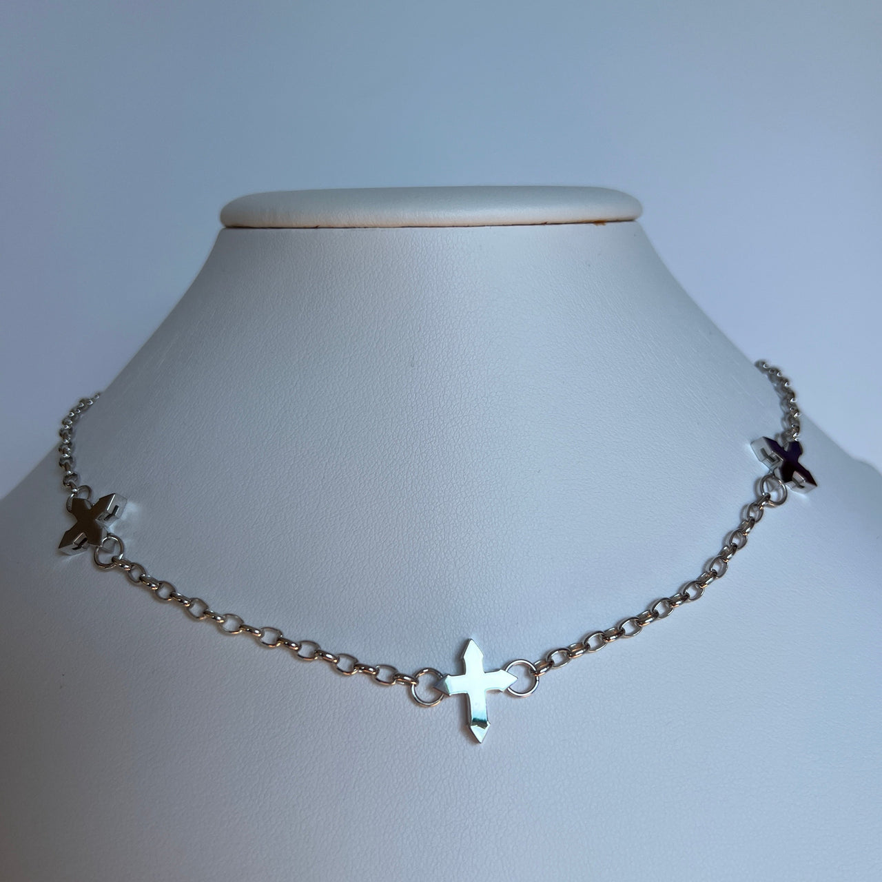 NECKLACE "TRINITY" / SILVER