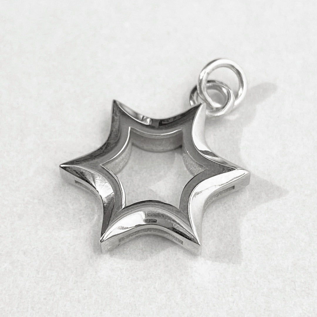 PENDANT "STAR OF DAVID" / SILVER