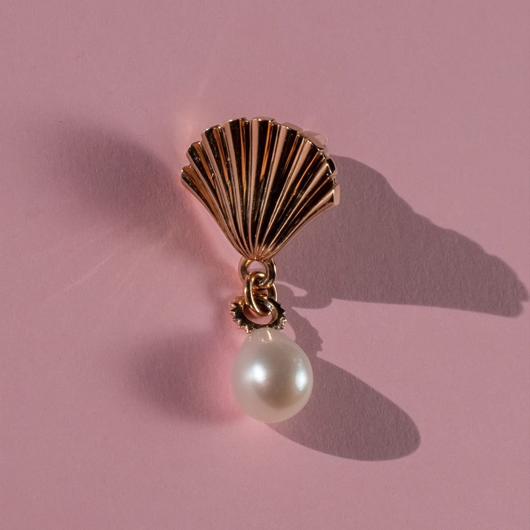 STUD "ABSOLUTE PEARL" / SOLID GOLD