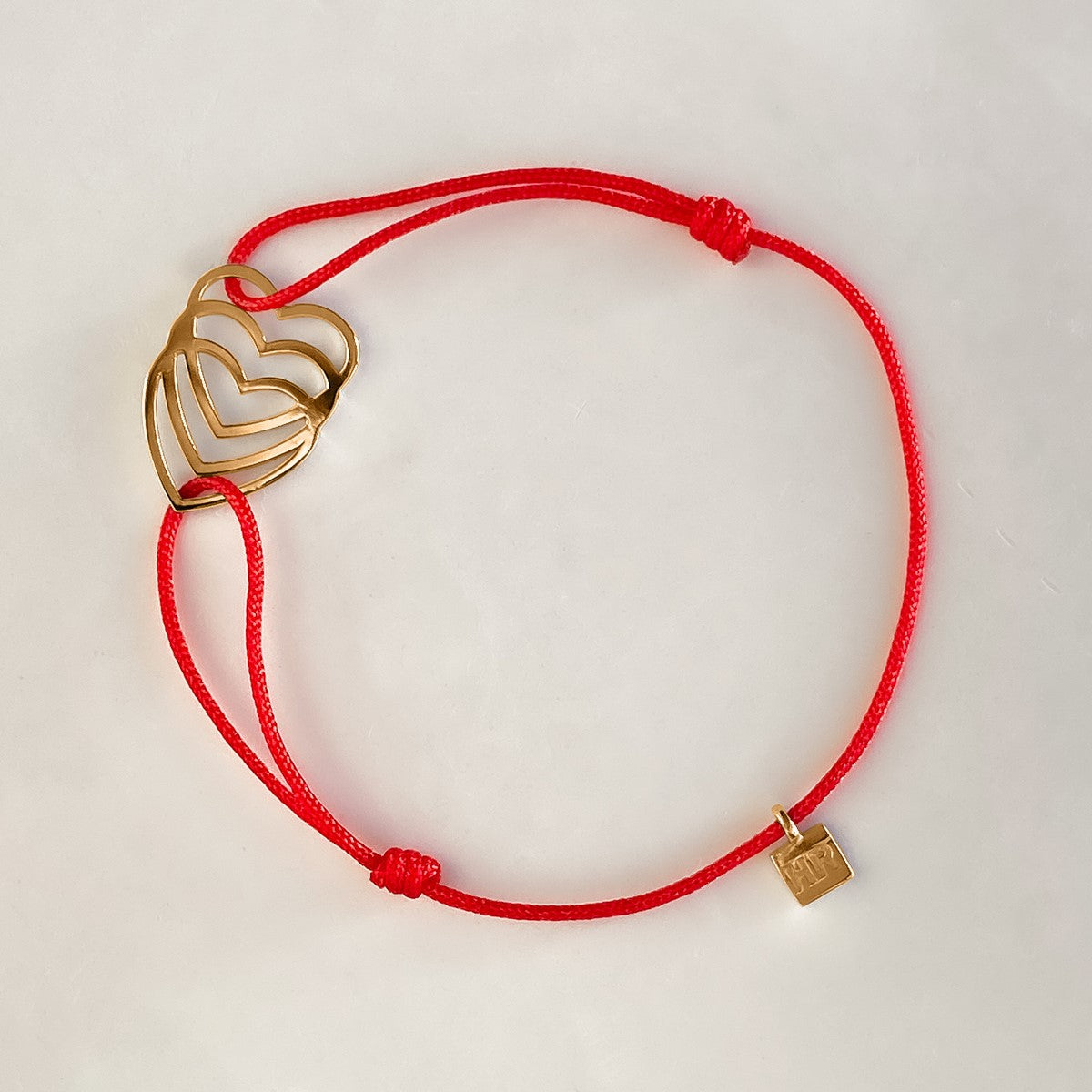 CORD BRACELET "BALANCE" / GOLD