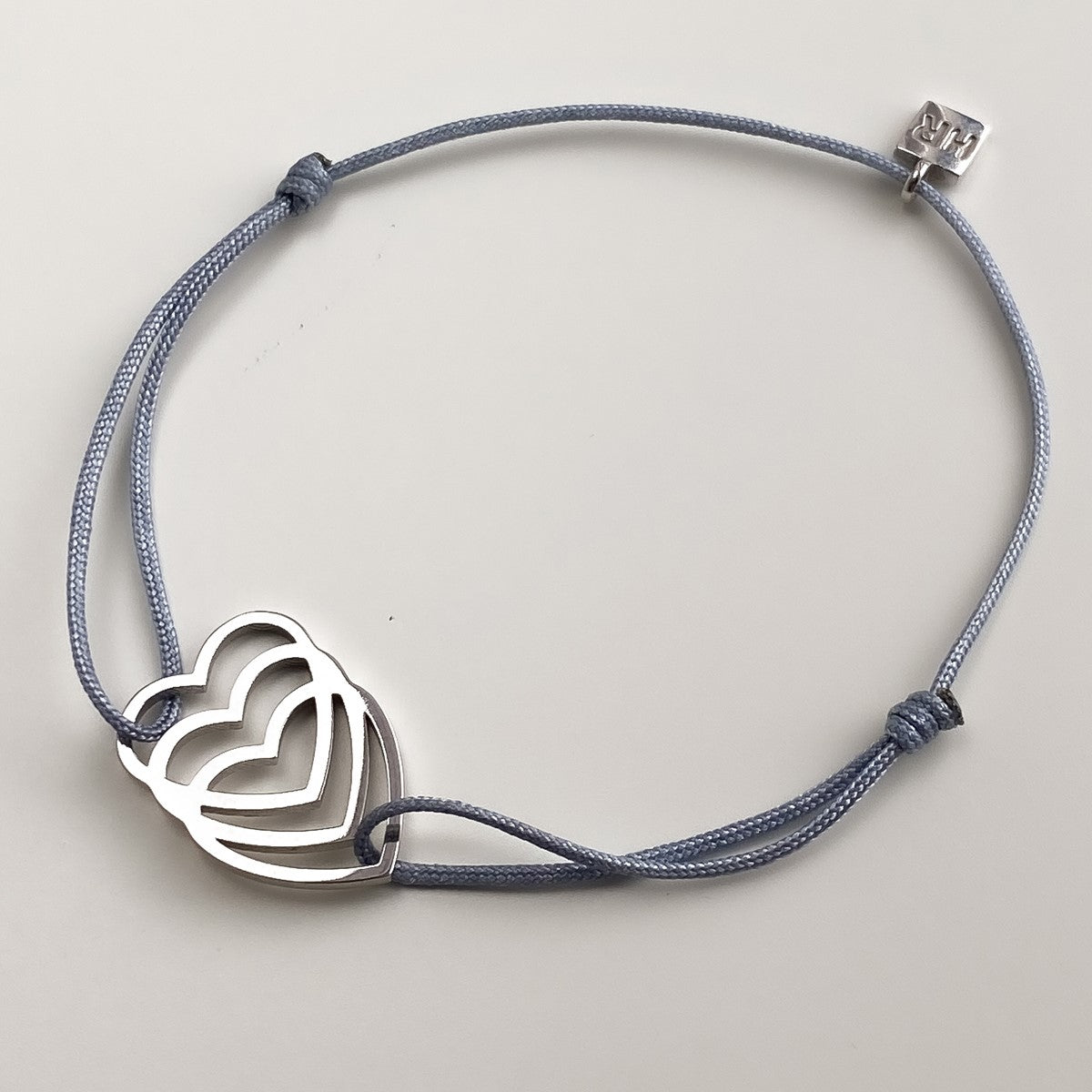 CORD BRACELET "BALANCE" / SILVER