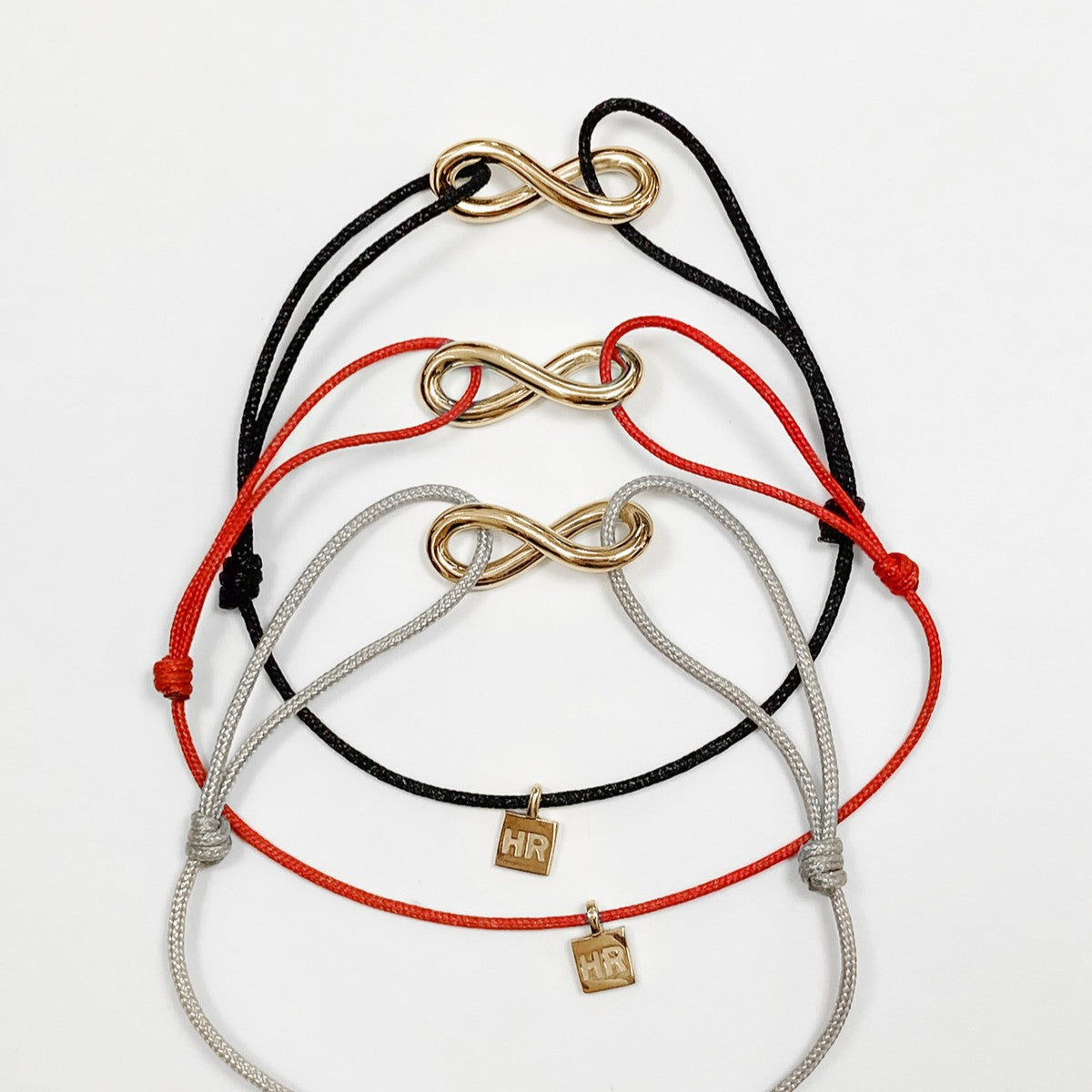 CORD BRACELET "INFINITY" | GOLD