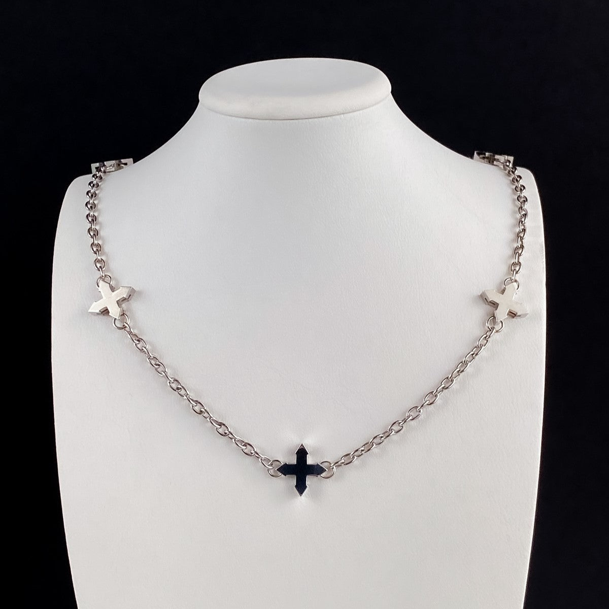 NECKLACE "FIVE STARS" / SILVER