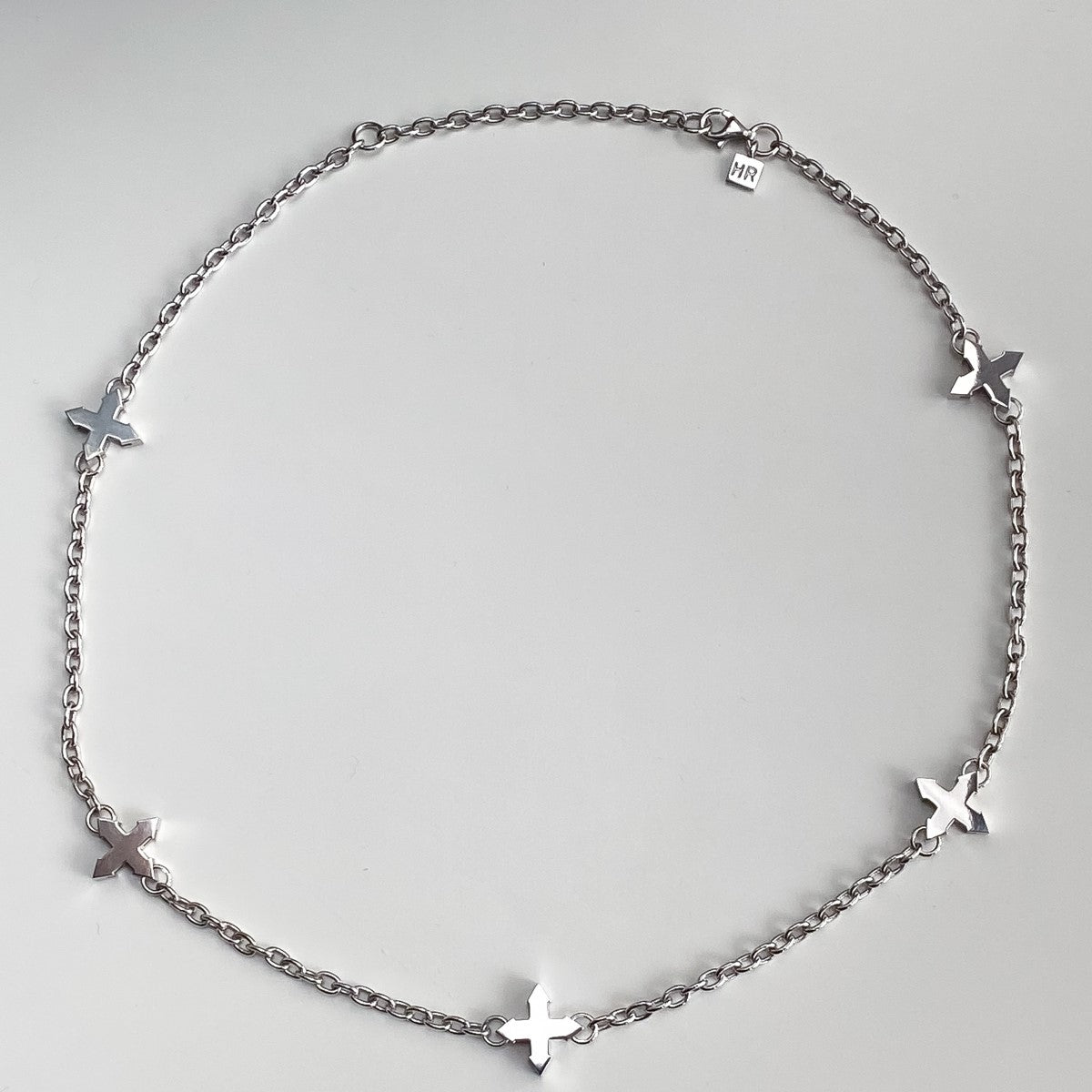 NECKLACE "FIVE STARS" / SILVER