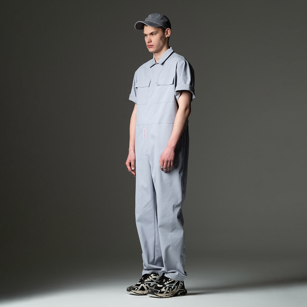 OVERALLS GREY | PIG IN A POKE BADASS IN A ROBE
